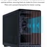 Lian Li A3-mATX Wood Edition Micro ATX Case Supports 360mm AIO Cooler & 415mm GPU | Black