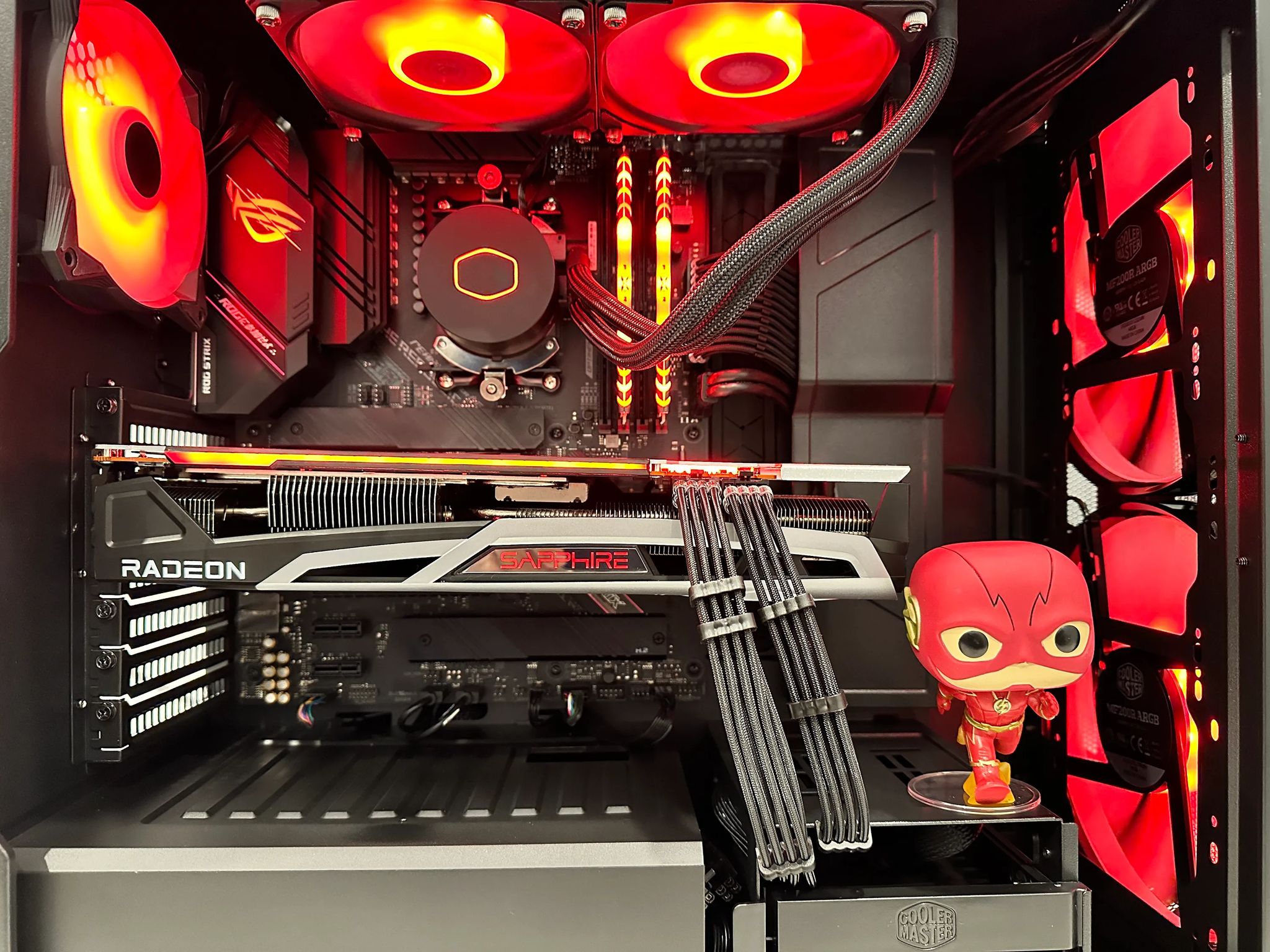 🔴The Flash🔴-Gaming PC-AMD Radeon RX 6800 XT 16GB-AMD Ryzen 7 5700G 8-Core-16GB DDR4-1TB NVME