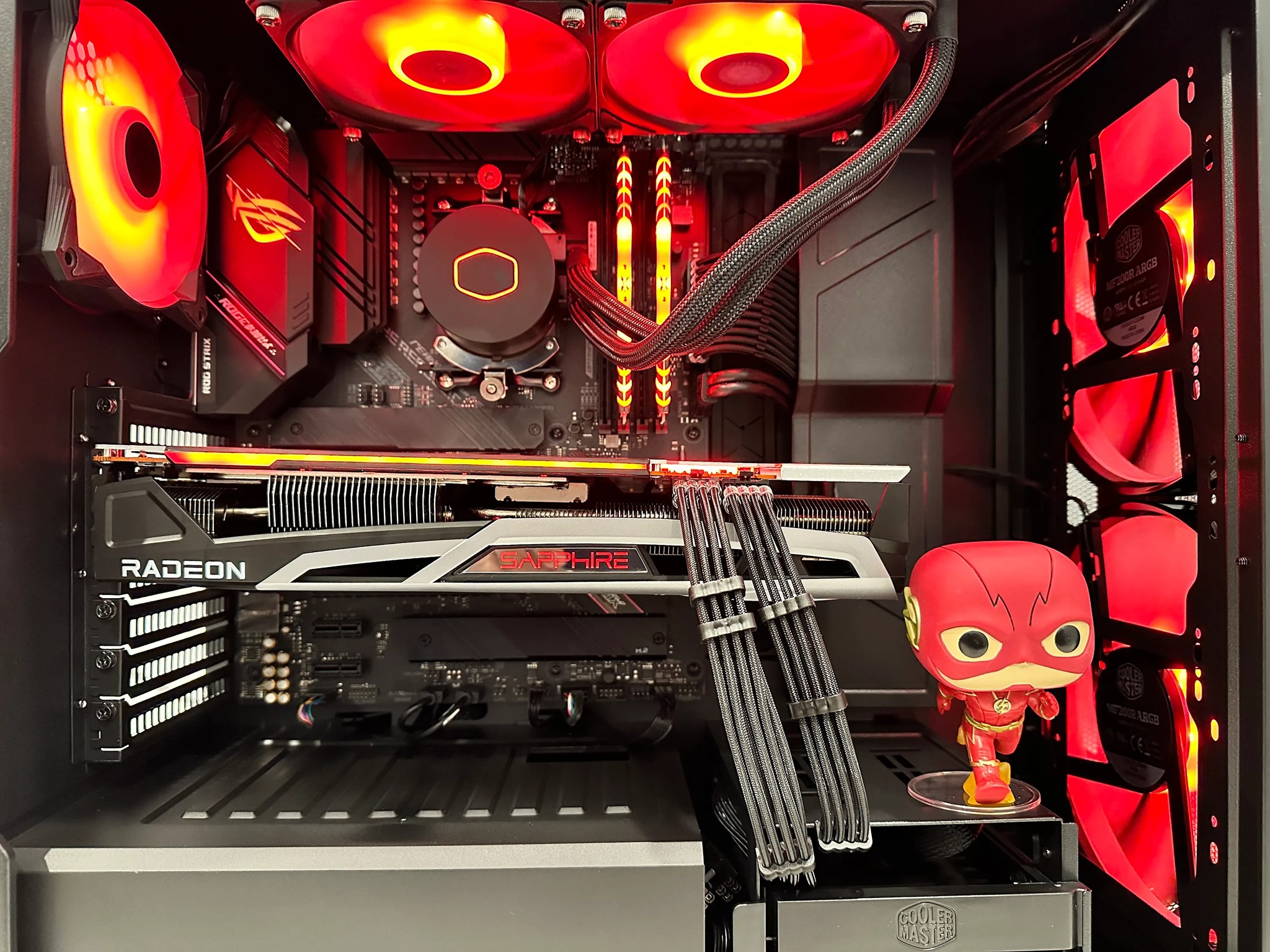 🔴The Flash🔴-Gaming PC-AMD Radeon RX 6800 XT 16GB-AMD Ryzen 7 5700G 8-Core-16GB DDR4-1TB NVME
