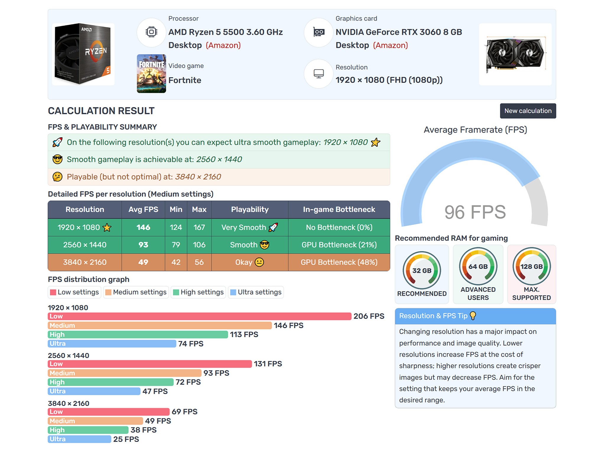 🛸 Gaming PC | GeForce RTX 3060, Ryzen 5 3600, 16GB RAM, 1TB Samsung 860 EVO SSD, WIFI, Win 11 Pro