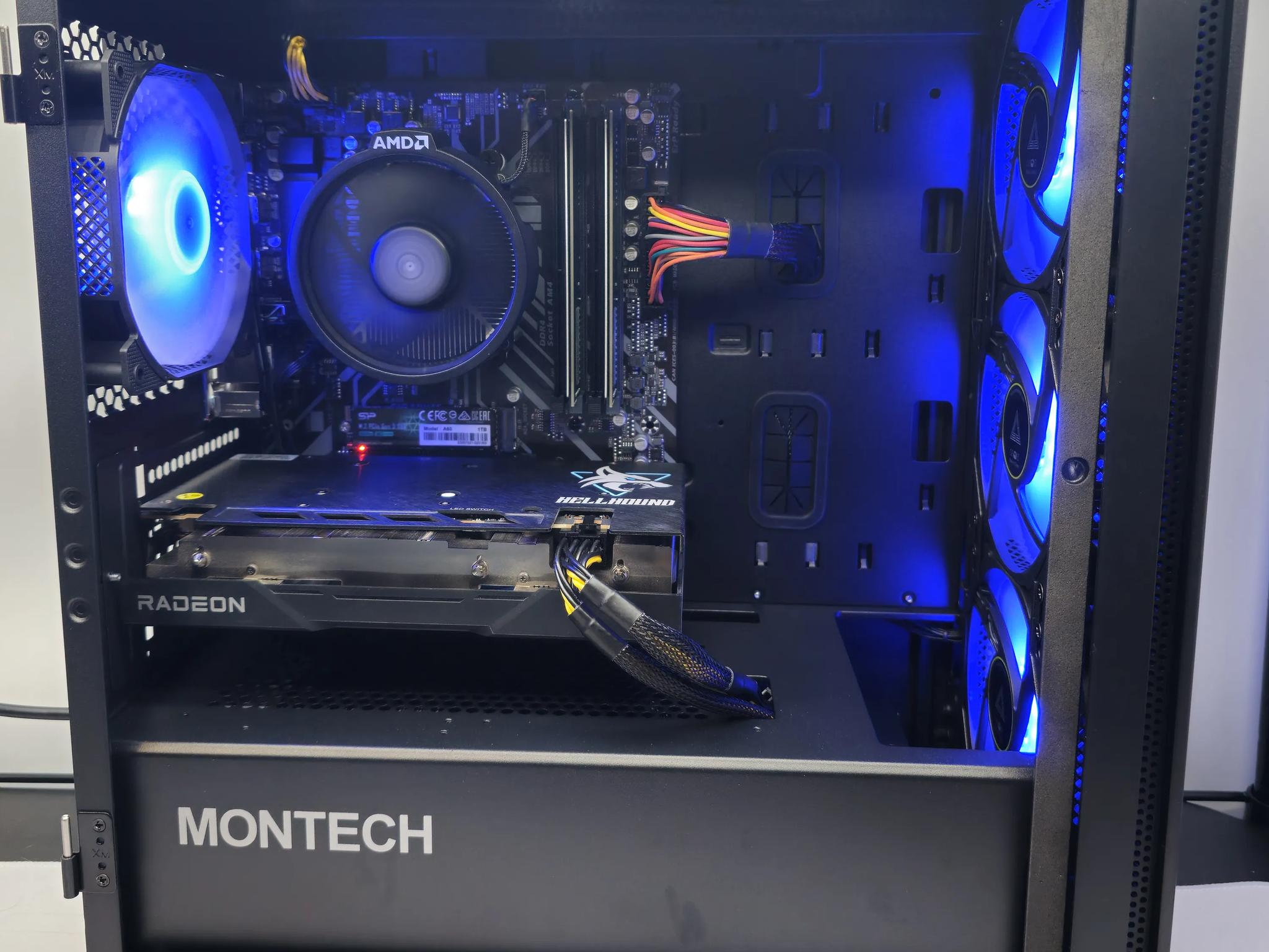 Budget Baller Gaming RIG Ryzen 5 3600 / 16GB DDR4/ 1TB SSD / RX570X