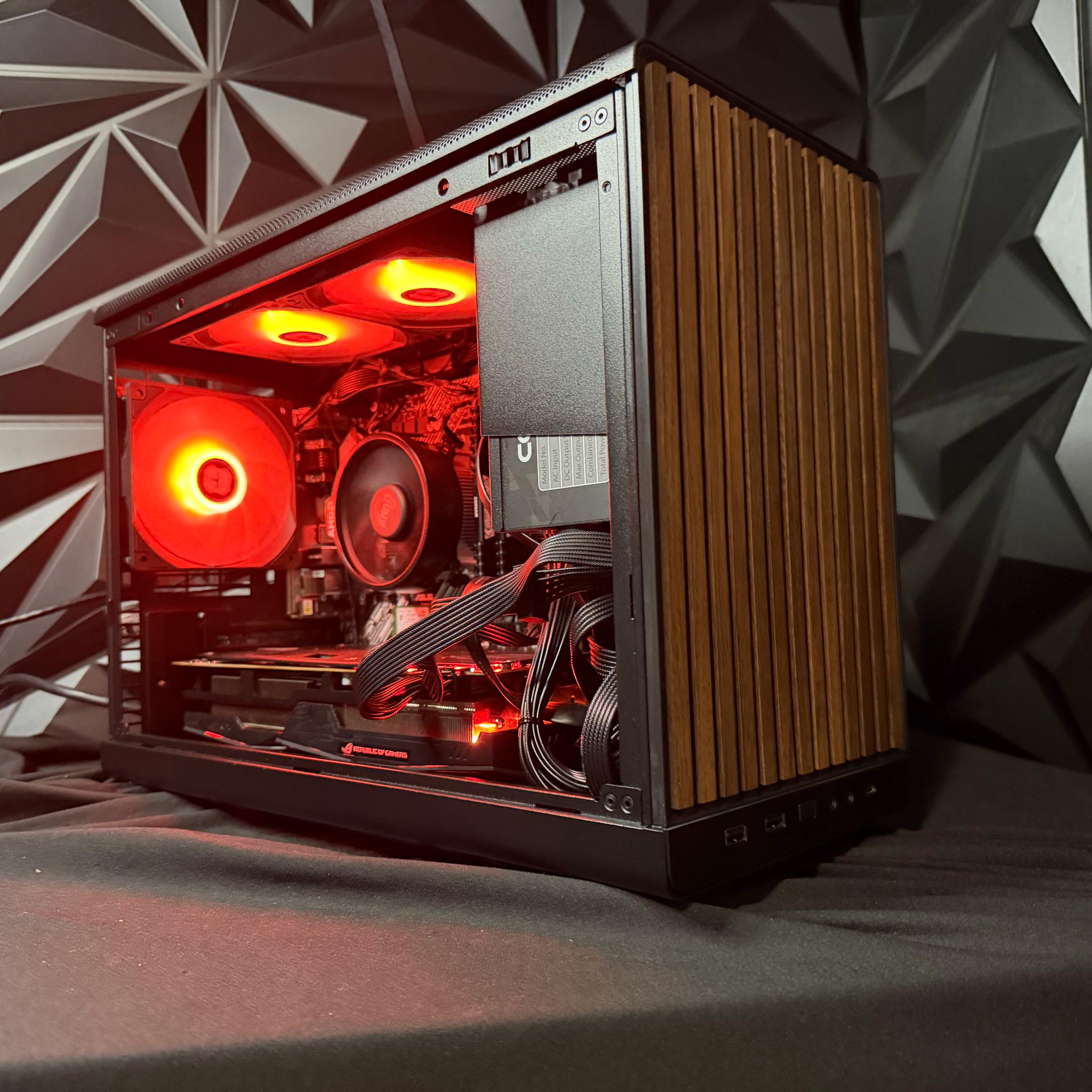 🌑🌲 DARK WOOD 5557 🌲🌑Ryzen 5 5500| RX 5700XT| 16 GB DDR4| 1.5 TB SSD| 650W PSU