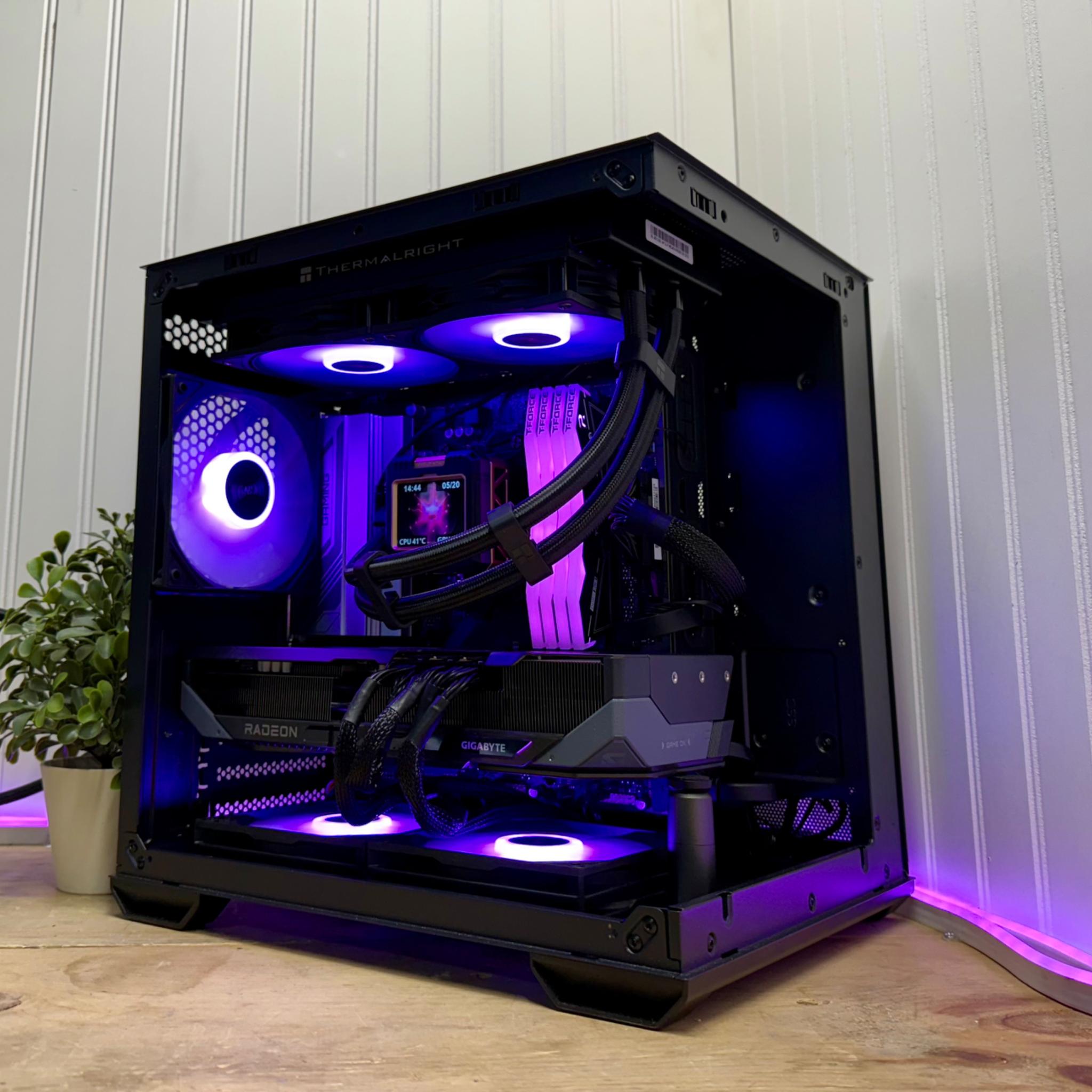 SALE 🕷️Game Slayer V2🕷️ 9600x/9070XT/32g DDR5/240mm AIO/800wpsu/2tb gen 4