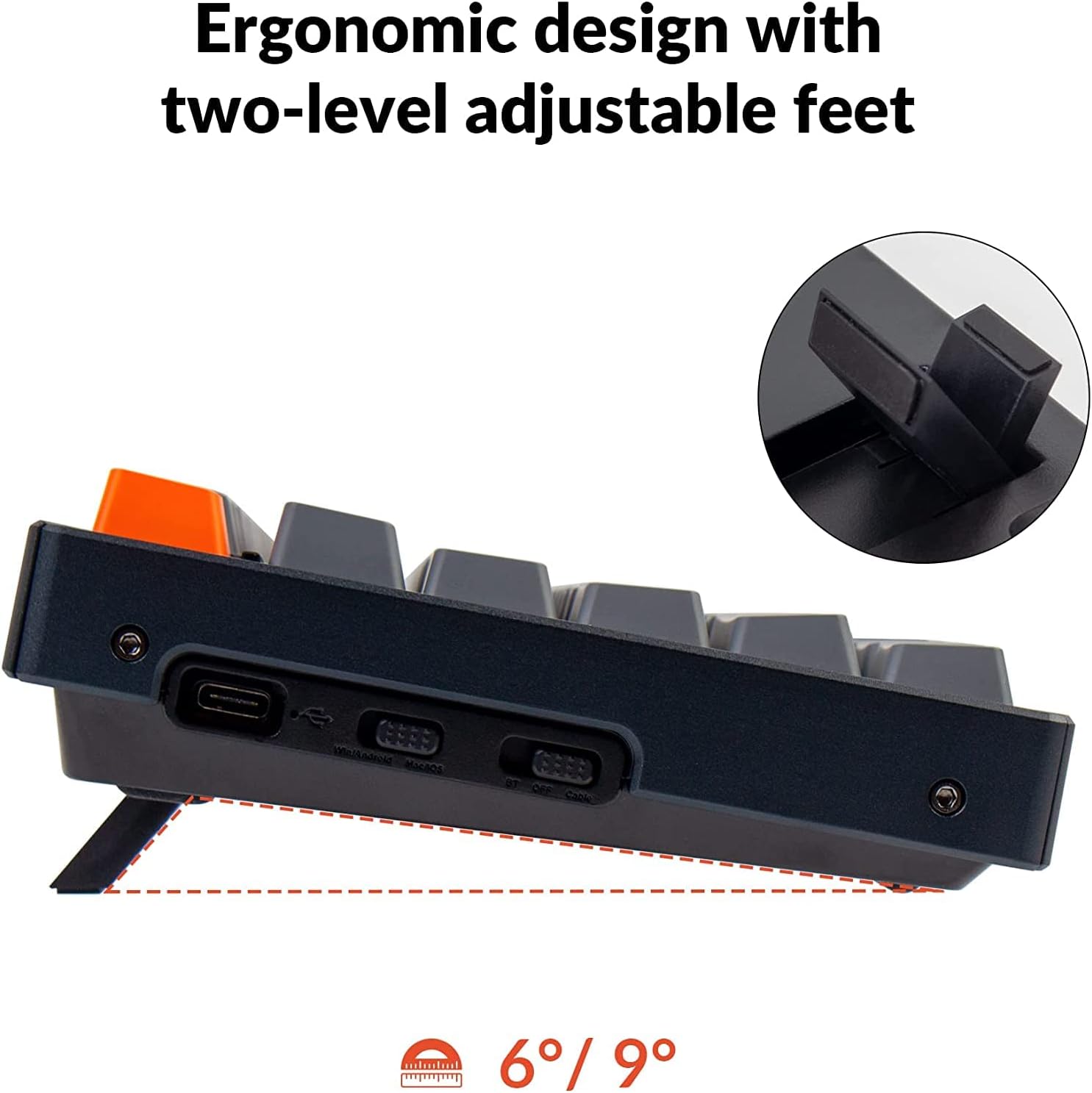 NEW! Keychron K10 RGB Full Size Layout Hot-Swappable Mechanical Keyboard - Aluminum Frame