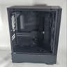 Black PowerSpec PC Case with Tempered Glass w/ 3 Fans