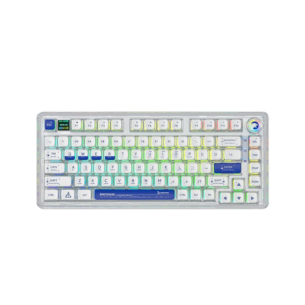 GAMEPOWER Gasket Pro X 75% Mechanical Gaming Keyboard (Precision-lubed/Oiled)