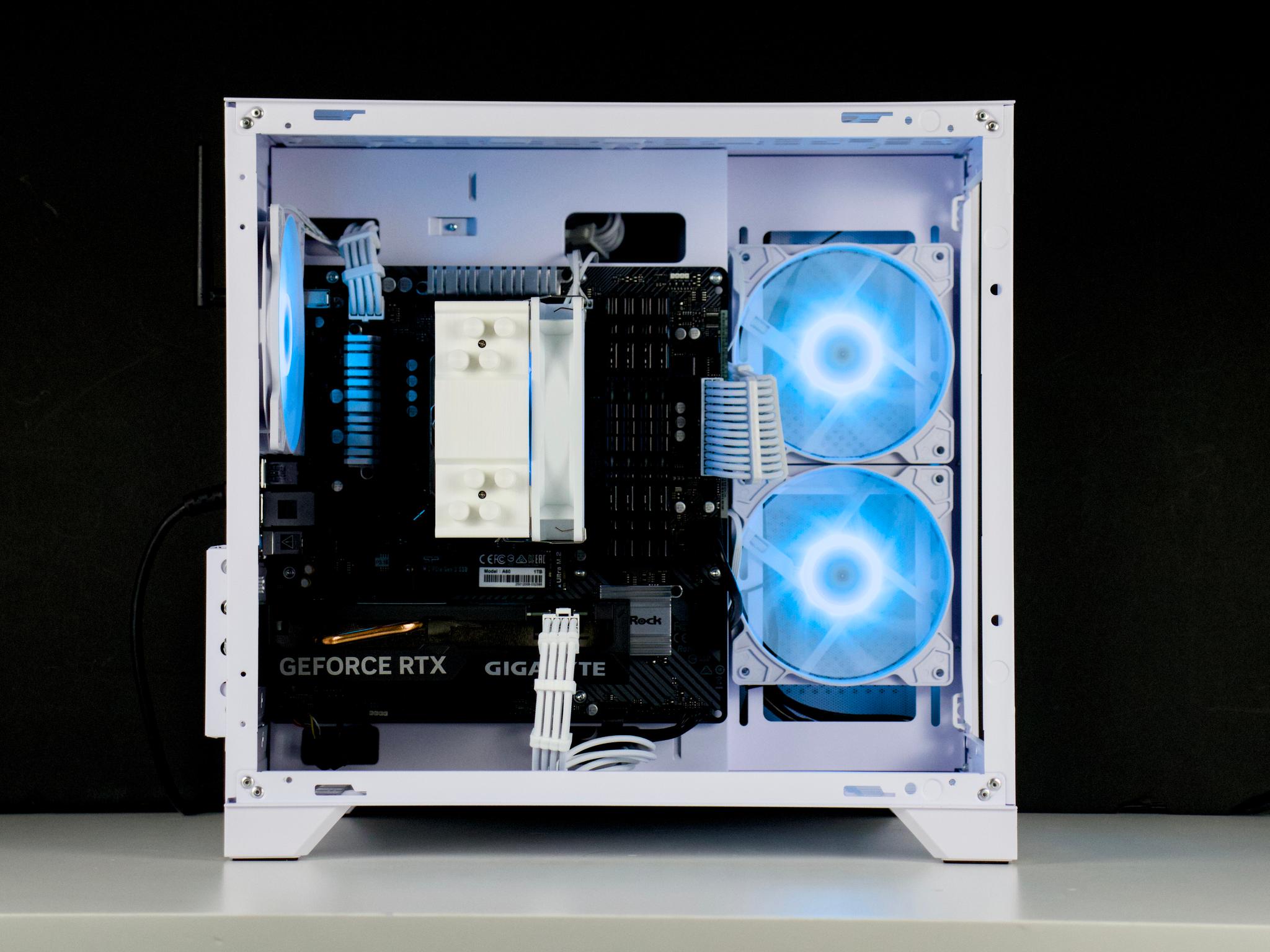 🧊❄️🧊 White Gaming PC – RTX 4060 , Ryzen 5 3600, 32GB RAM, 1TB SSD - WiFi, BlueTooth 🧊❄️🧊