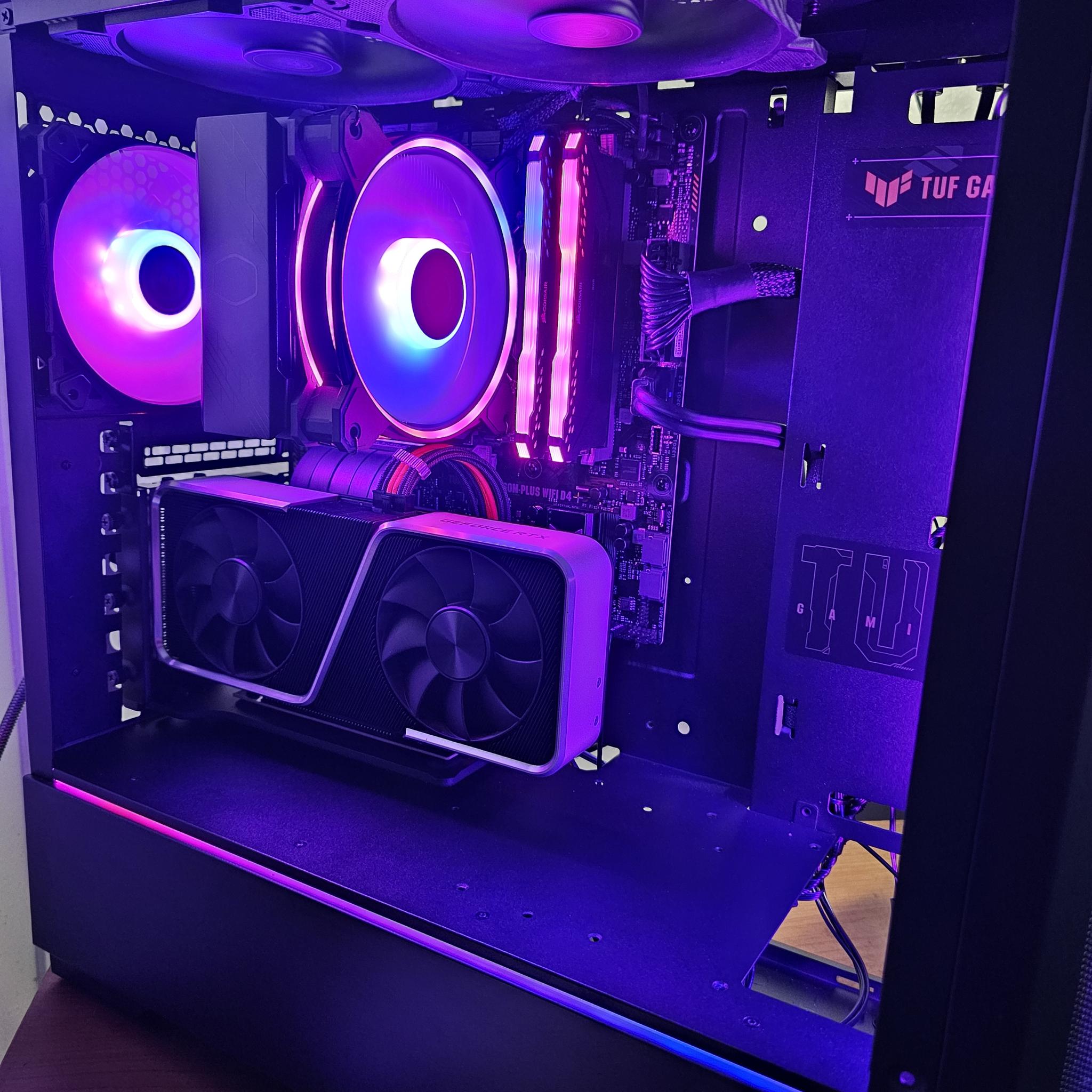 Custom Mid Tier Gaming PC- i5 12400F - 3060 Ti - 32GB RAM