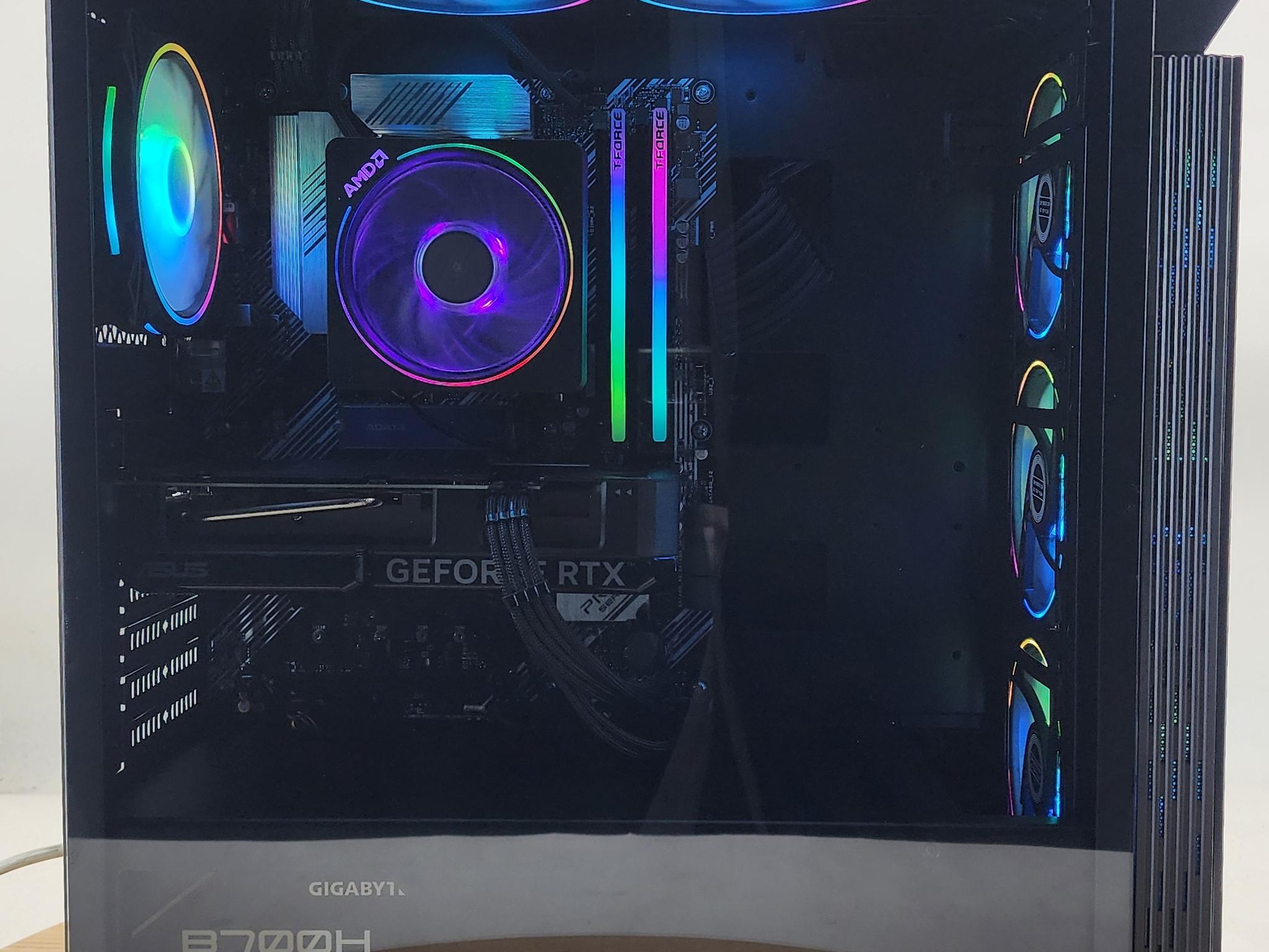 Gaming PC Ryzen 7 5800XT 32GB RAM 1TB SSD RTX 4060 8GB Windows 11 Computer