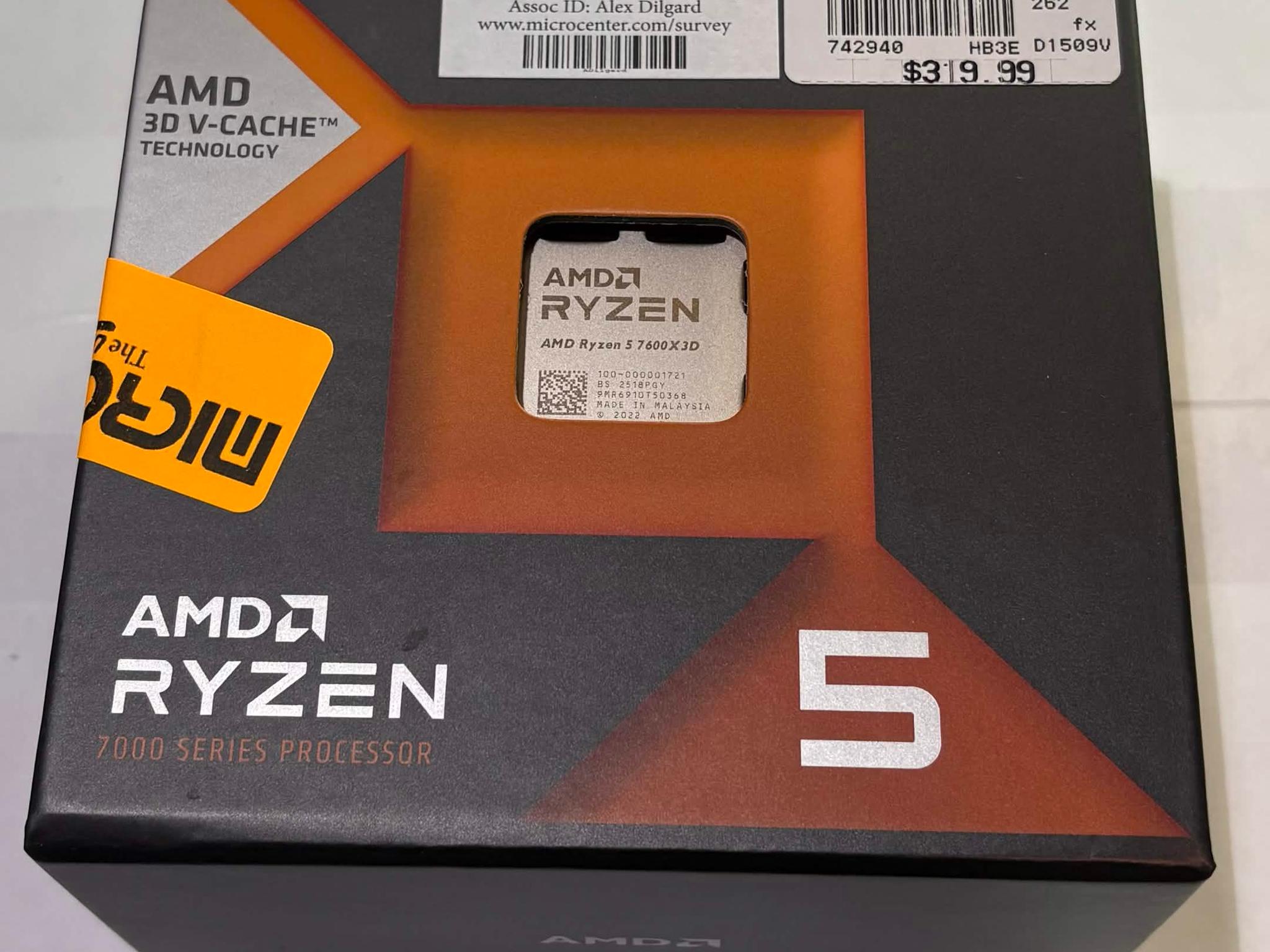 AMD Ryzen 5 7600X3D