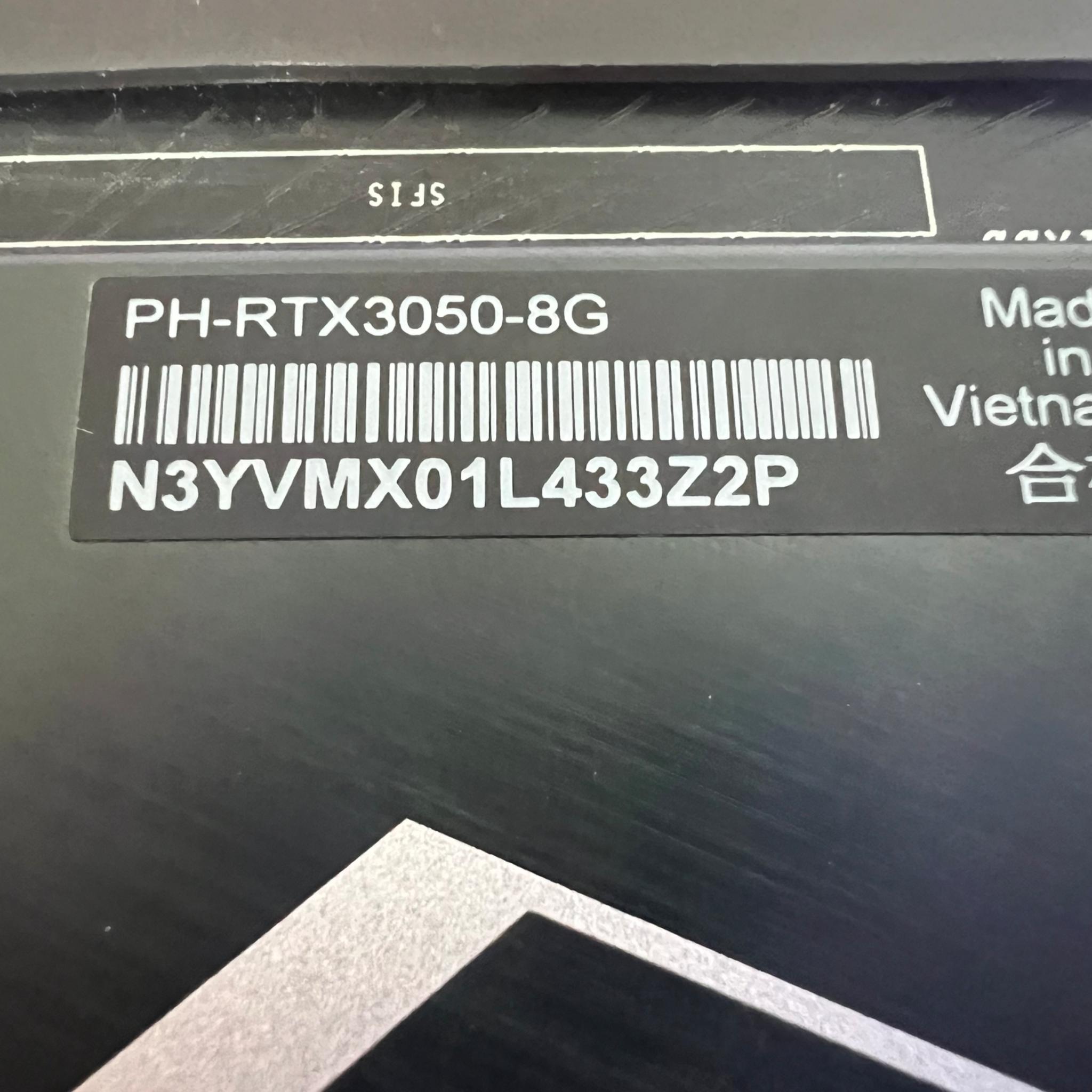 ASUS 3050 8g pulled from a know working rig for customer upgrade
