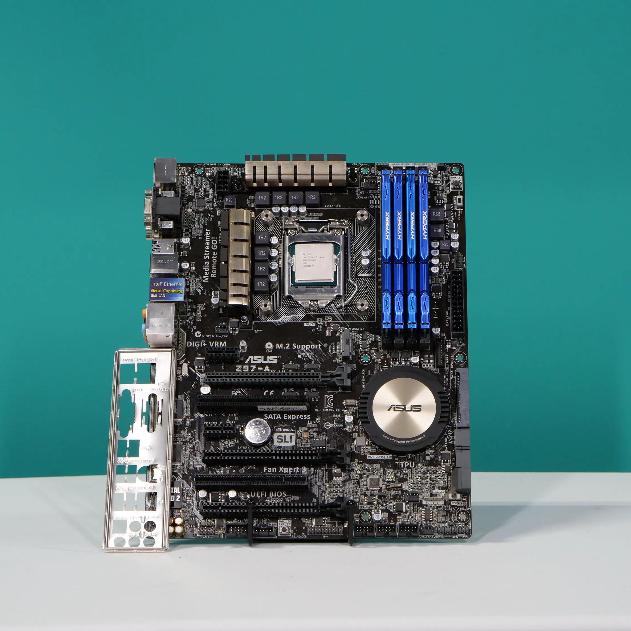 Asus Z97-A Motherboard Kit w/ i7-4790, 16gb ram, & Hyper 212 cooler!