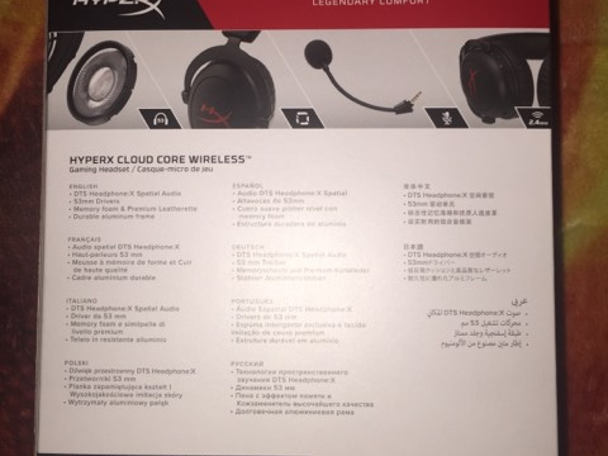 HyperX Cloud Core – Wireless Gaming Headset for PC