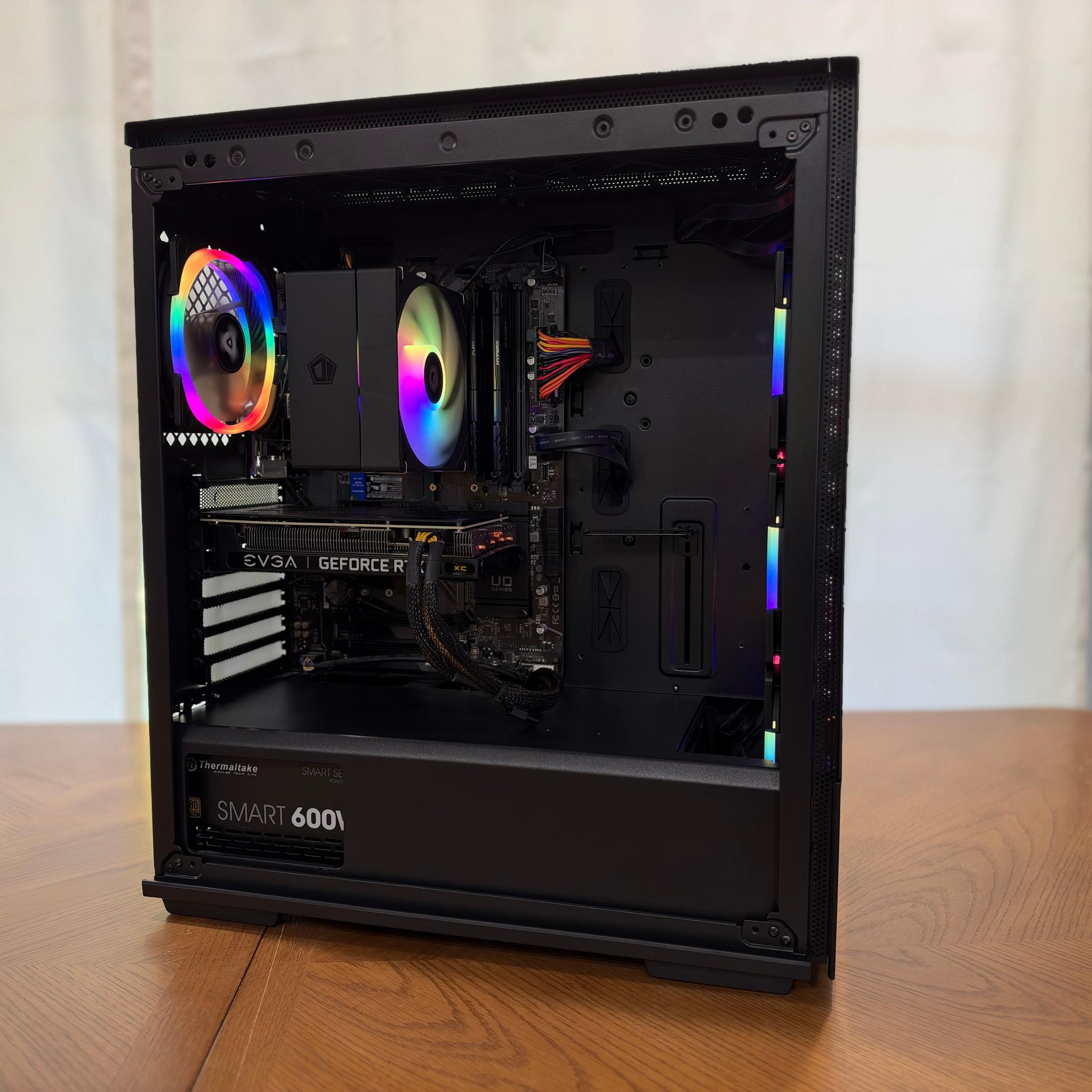 RTX 3060 Ti Gaming PC | i5-11400F | 16GB RAM | 500GB SSD | WiFi + Bluetooth
