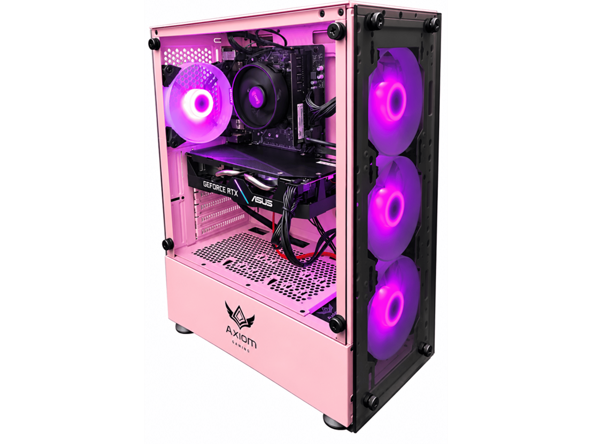 GeForce RTX 2060 Axiom Gaming PC Pink - Ryzen 5 2600