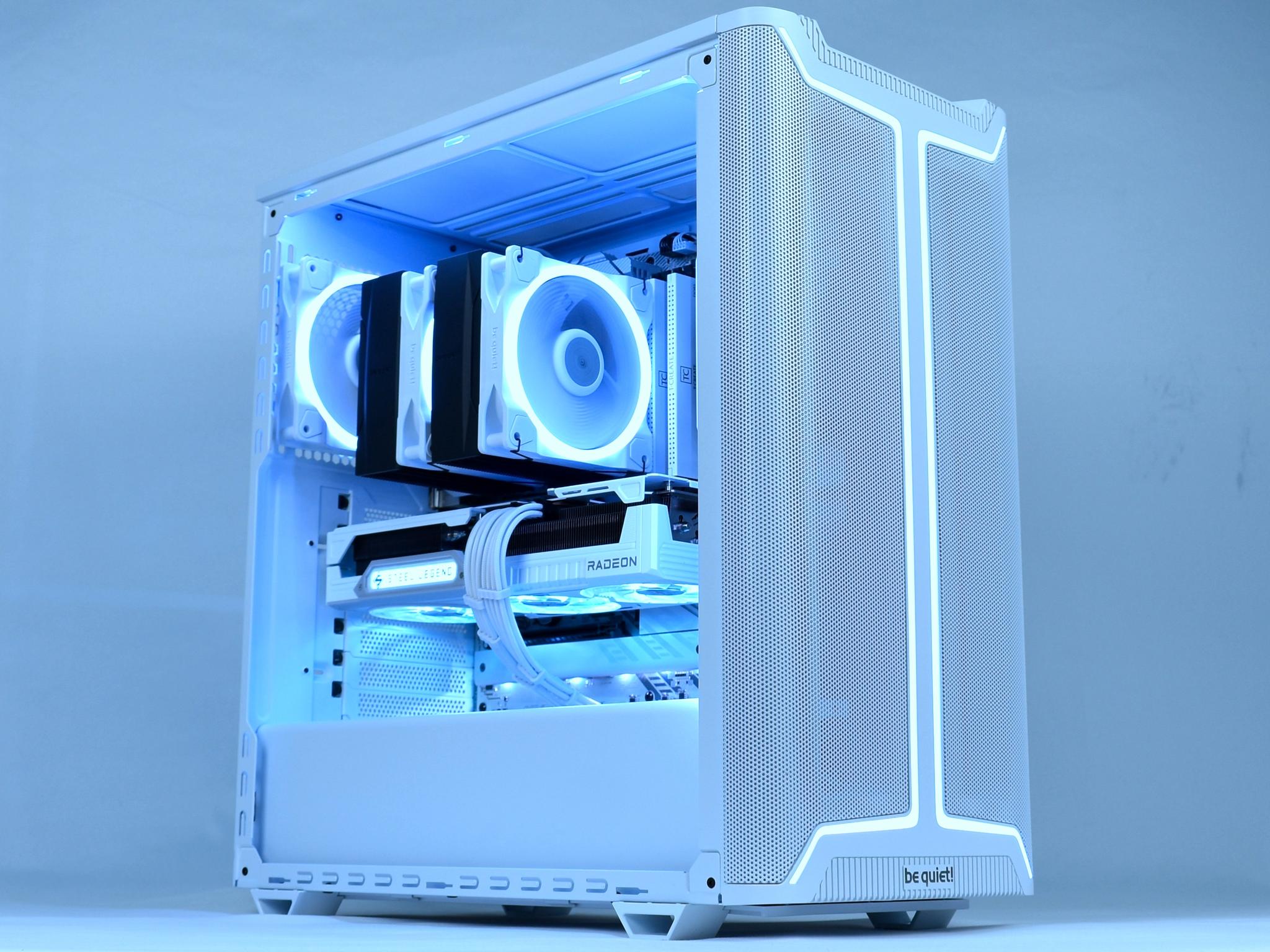 🦉❄️WHITE OWL❄️🦉 28Db idle/32Db load - be quiet! 1440p/4K Gaming PC | Ryzen 7800X3D, RX 9070 XT |