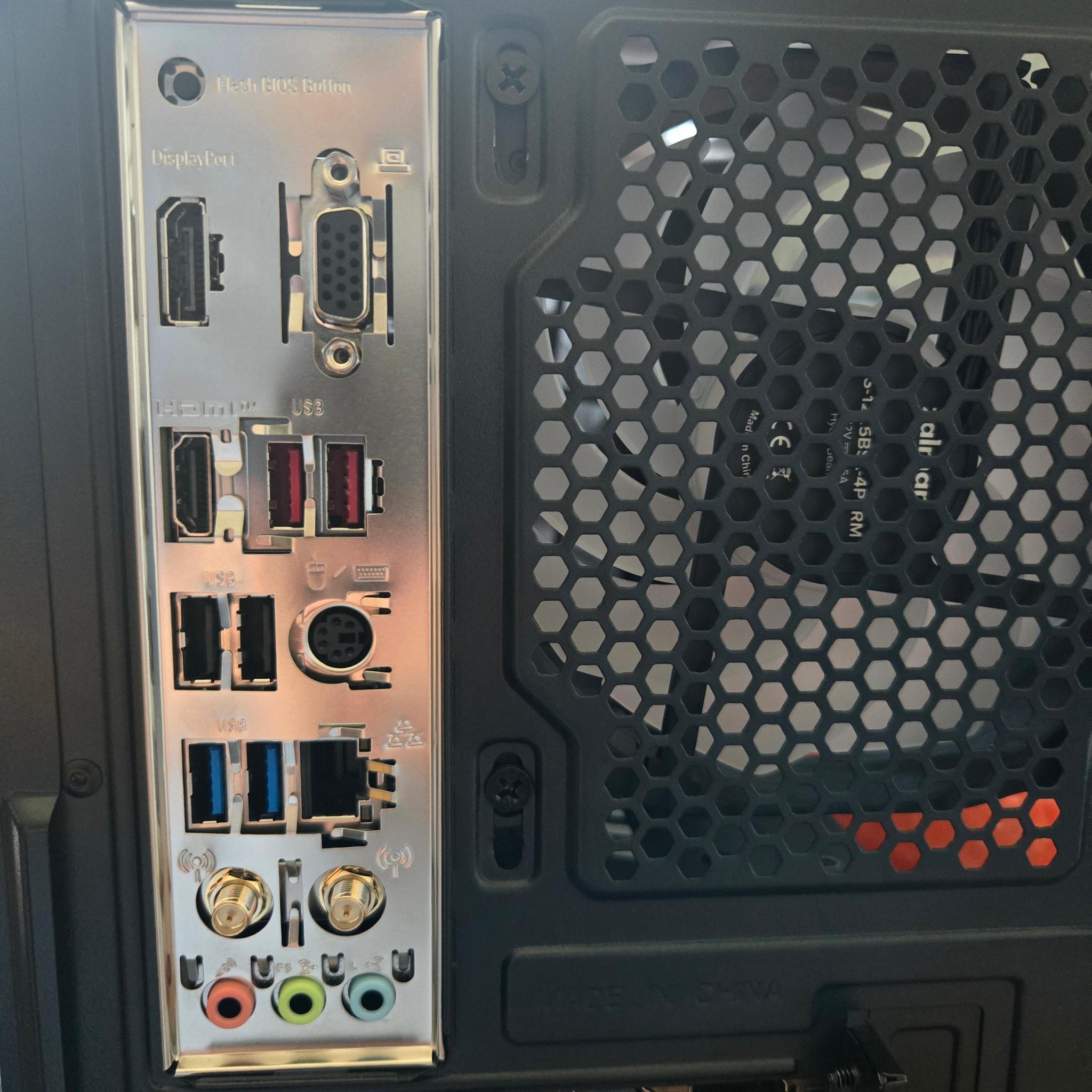 Custom Budget Gaming PC (AMD Ryzen 5 5500, RTX 2070, 16 GB DDR4 Ram, 1.5 TB Nvme SSD, 300 GB HDD)