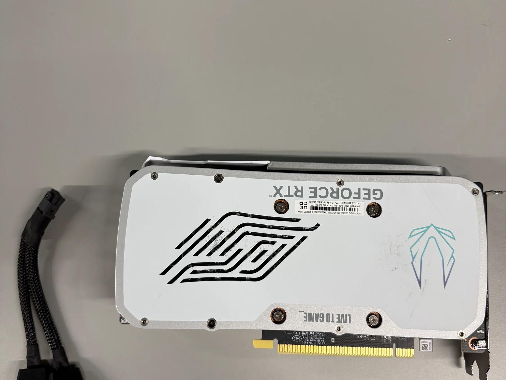 Zotac RTX 4070 Super Twin Edge White