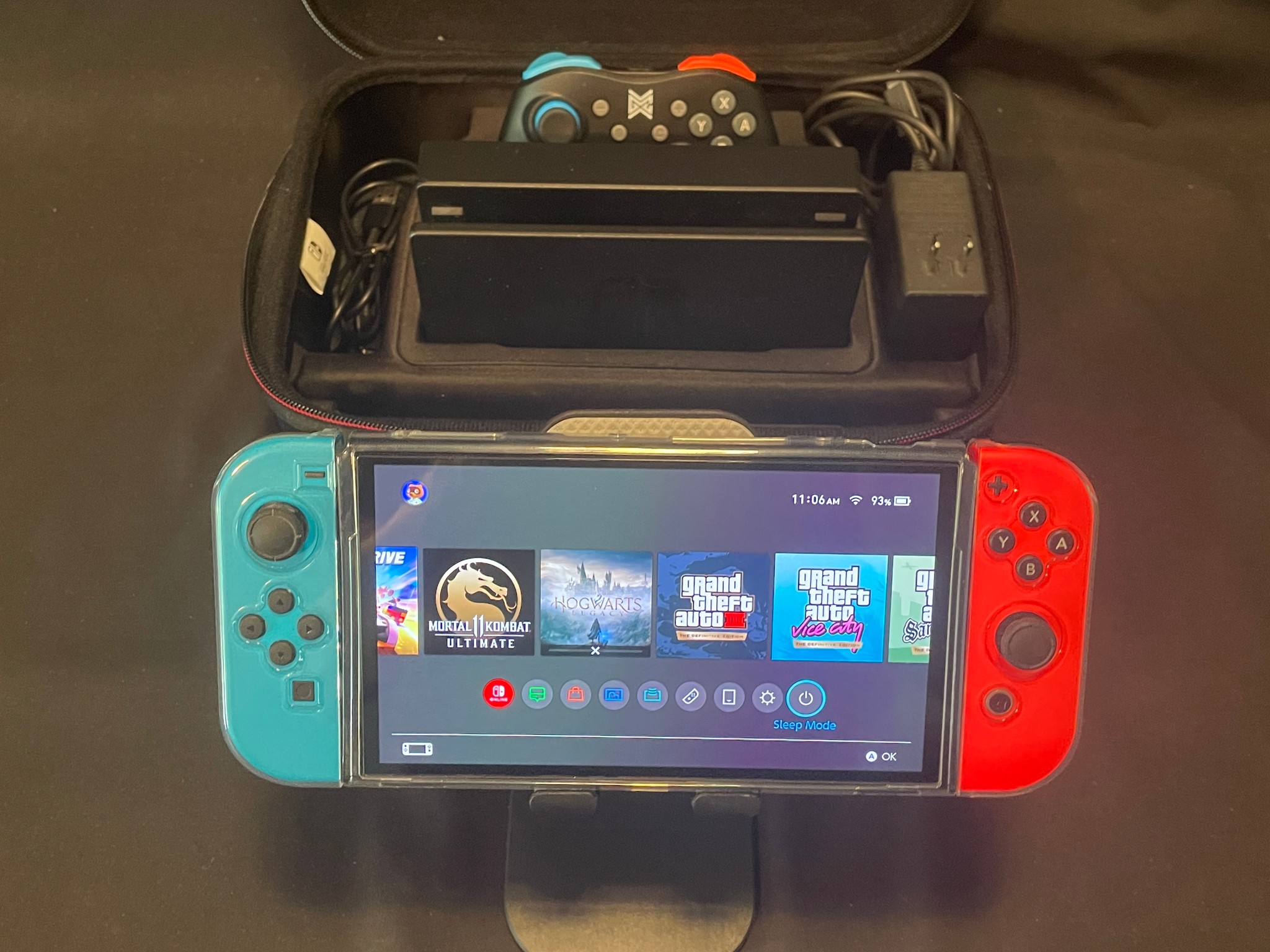 Nintendo Switch OLED With Controller And Accessories
