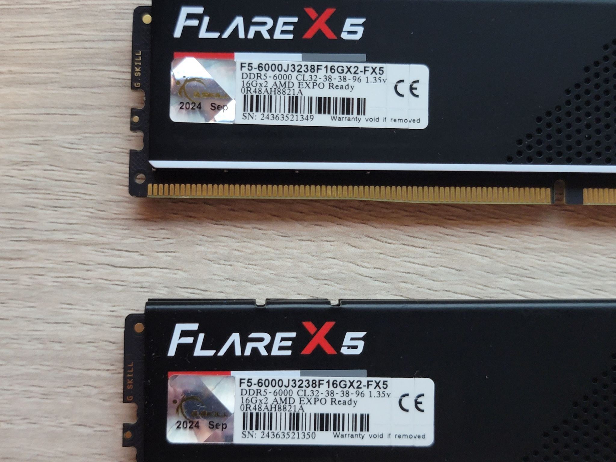 G.Skill Flare X5 Series 32GB DDR5-6000 CL32 (2x16GB)
