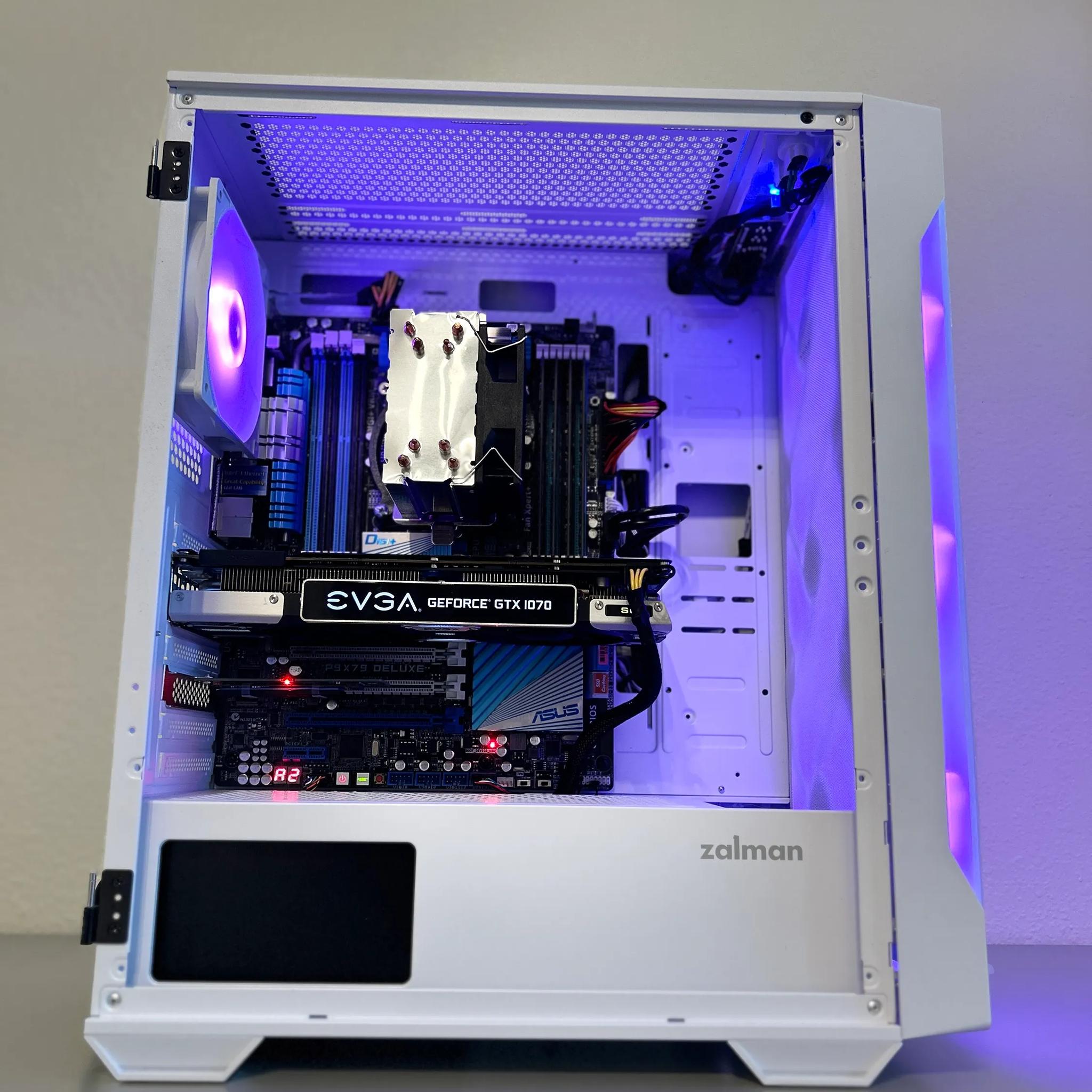 Intel i7 | Nvidia GTX 1070 8GB | 32GB Ram | 1TB Storage