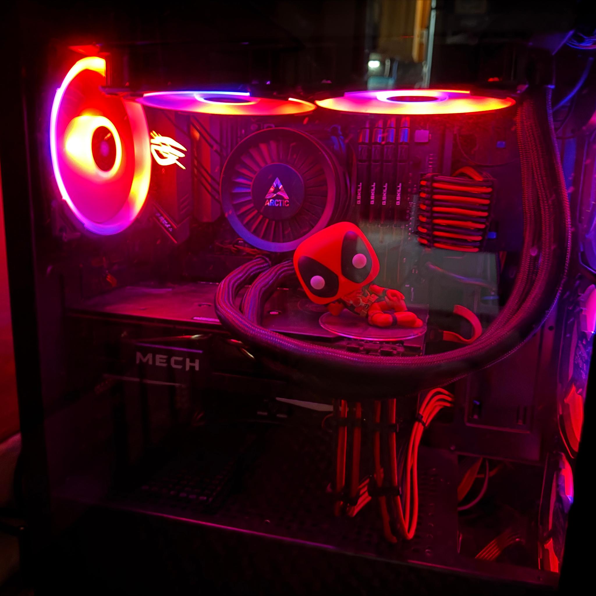 Great 1440P Gaming PC, Ryzen 7 5700X, 32gb of ram, 4TB total NVMe Storage, Radeon RX 6750 XT 12gb