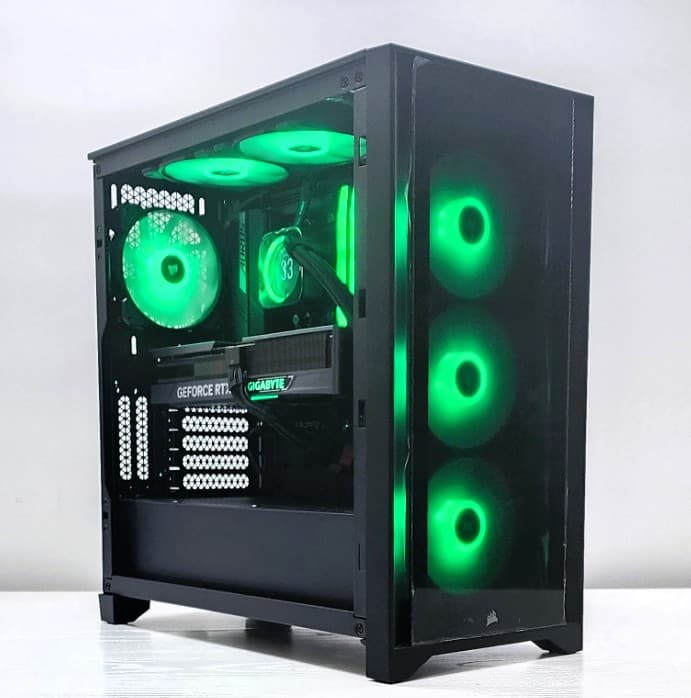 NEW Corsair Liquid Cooled 1440P Gaming PC - 7600X - 4070Ti