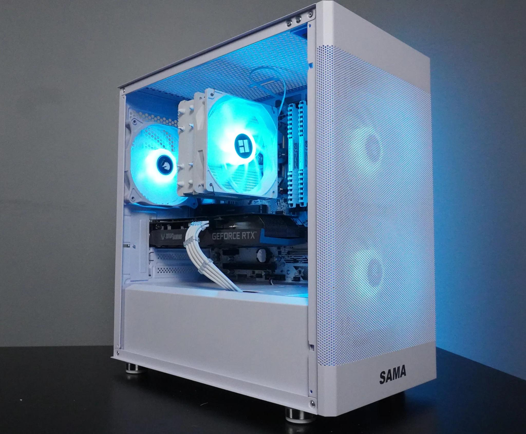 🤍CLEAN🤍 1440p/1080p MACHINE 💚RTX 3060 🧡 Ryzen 5 5600 | 1TB NVME | 16GB | WIFI