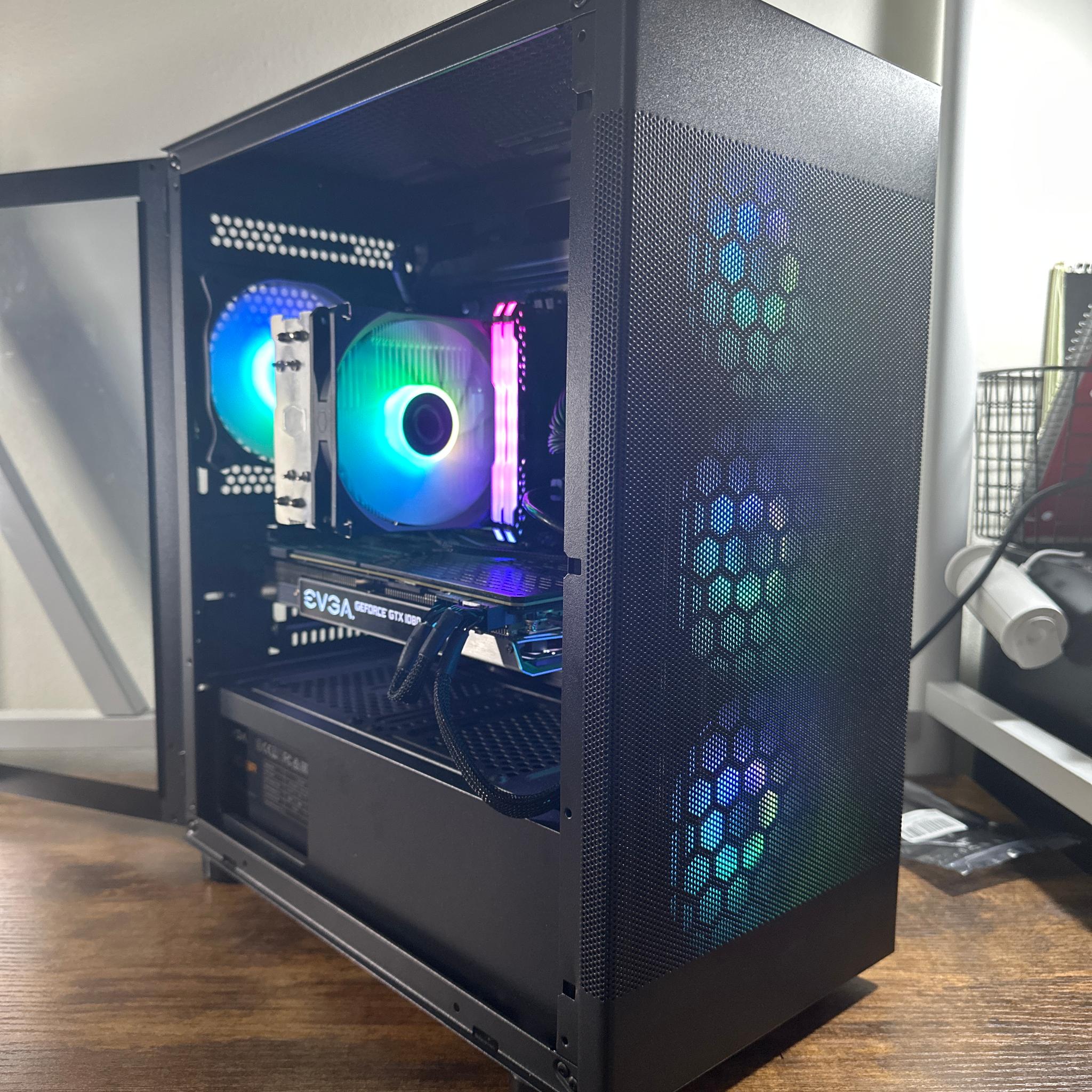 1080p Gaming PC | Geforce GTX 1080 | Intel i5 10400F | Patriot 1TB NVME SSD | 16GB DDR4 ARGB RAM