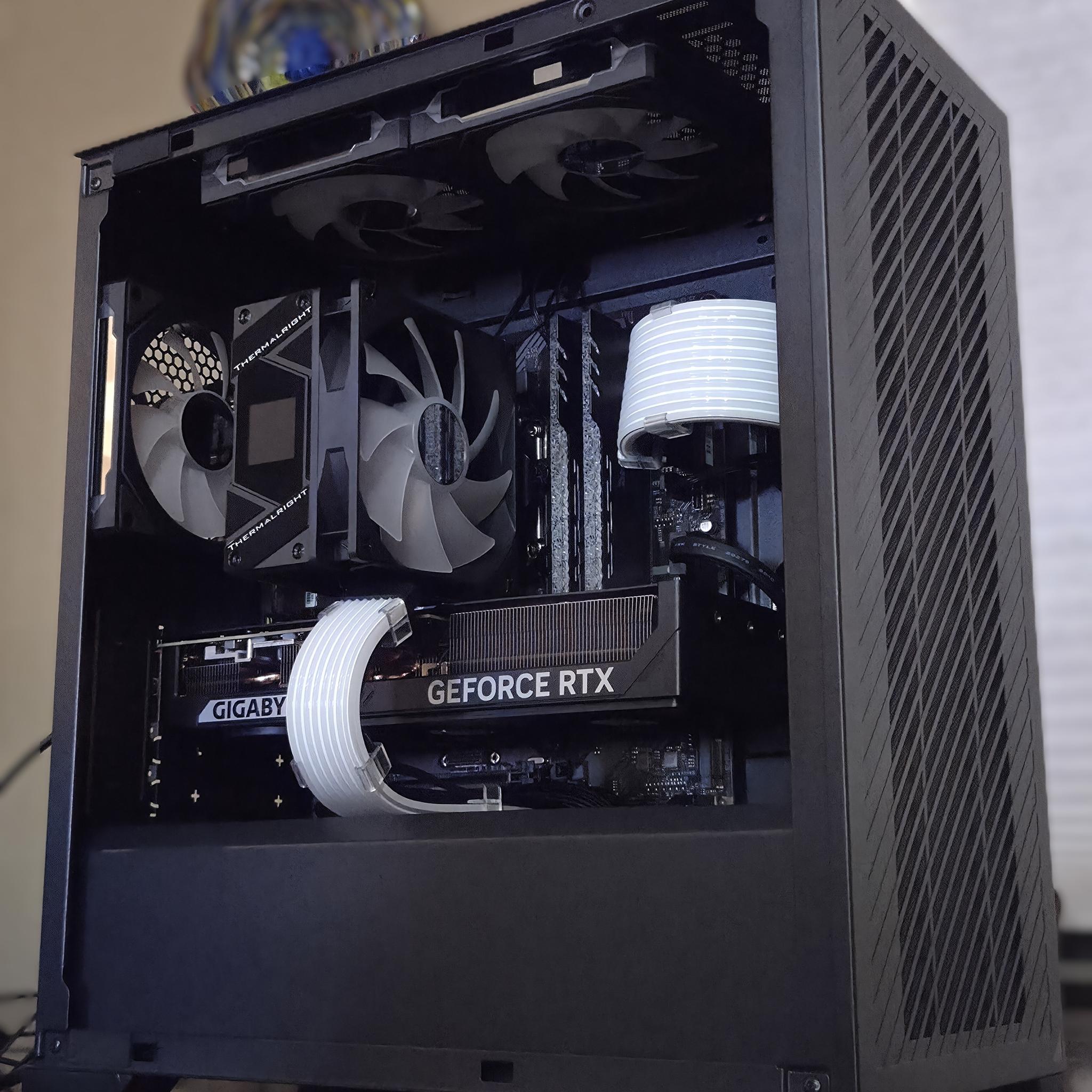 Zephyr!⚡| RTX 5070 DDR5 Gaming PC | Intel Core i5-14500 | 32GB DDR5 | 1TB NVMe | LCD Display!