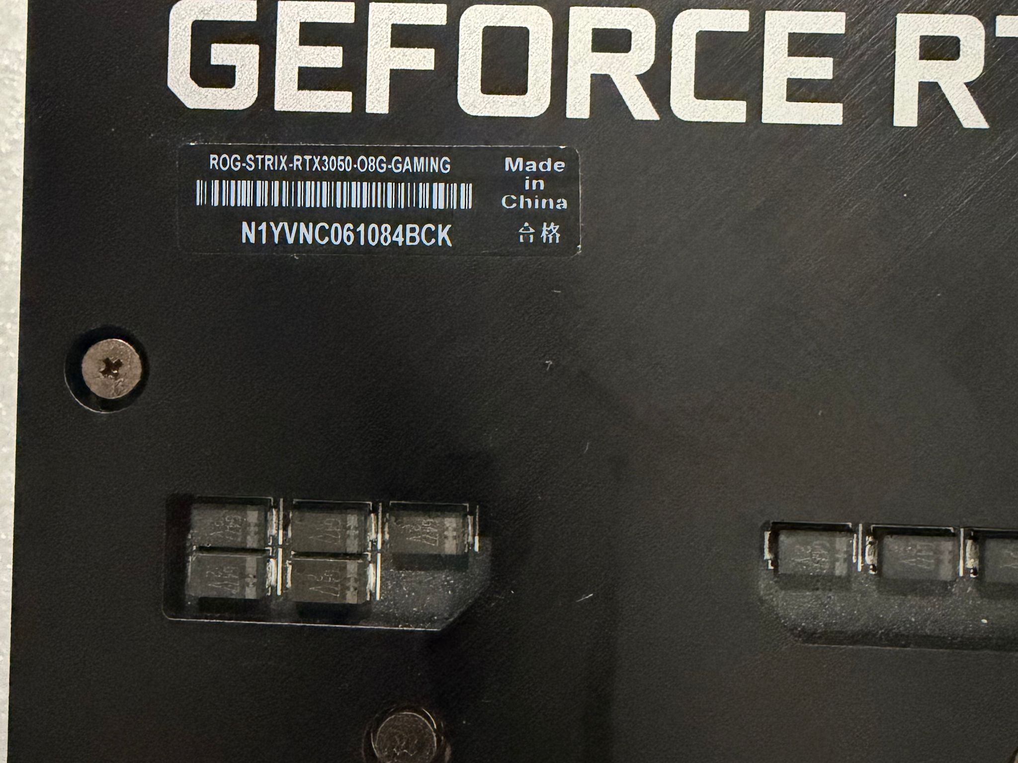 ASUS ROG STRIX GAMING OC GeForce RTX 3050 8GB Free Shipping