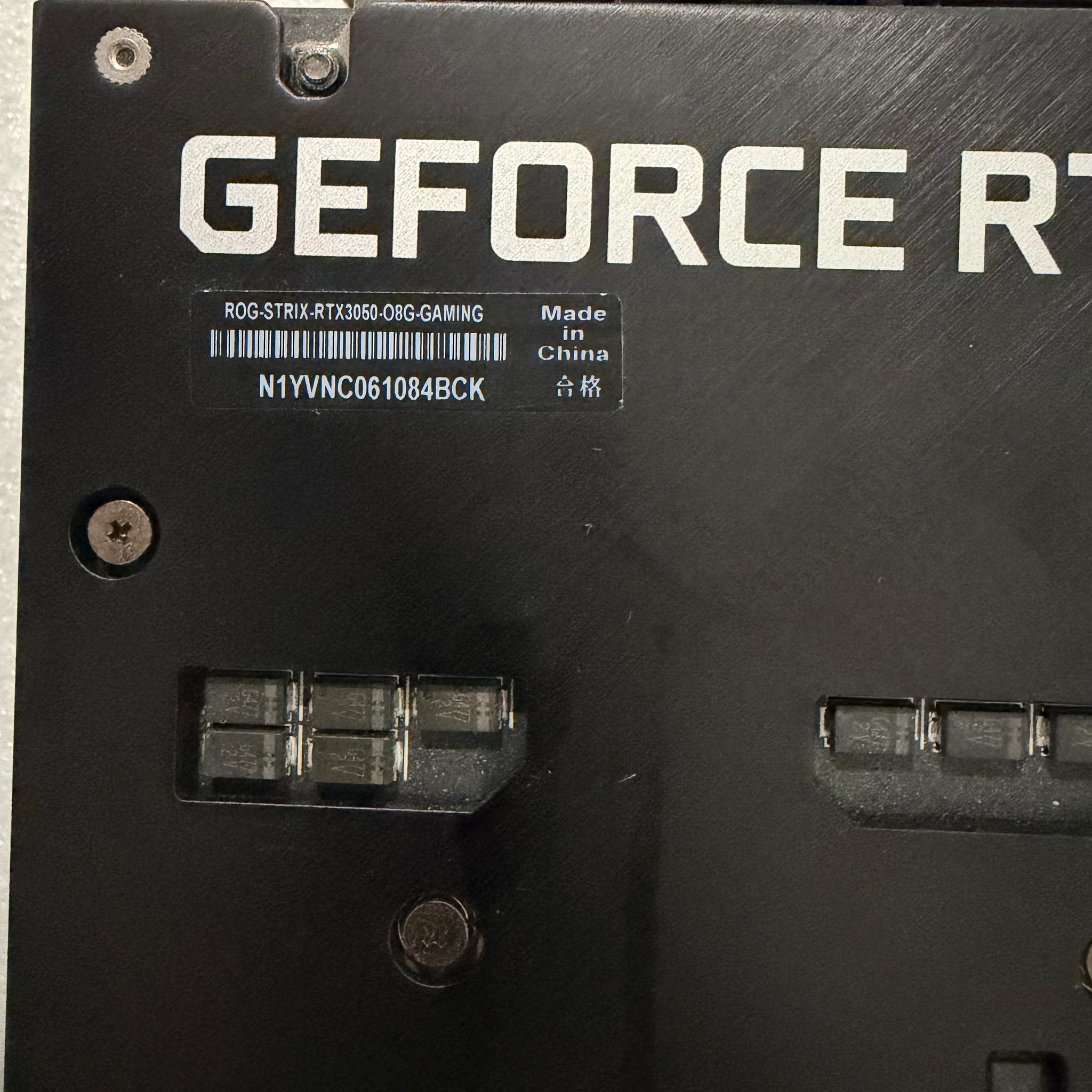 ASUS ROG STRIX GAMING OC GeForce RTX 3050 8GB Free Shipping