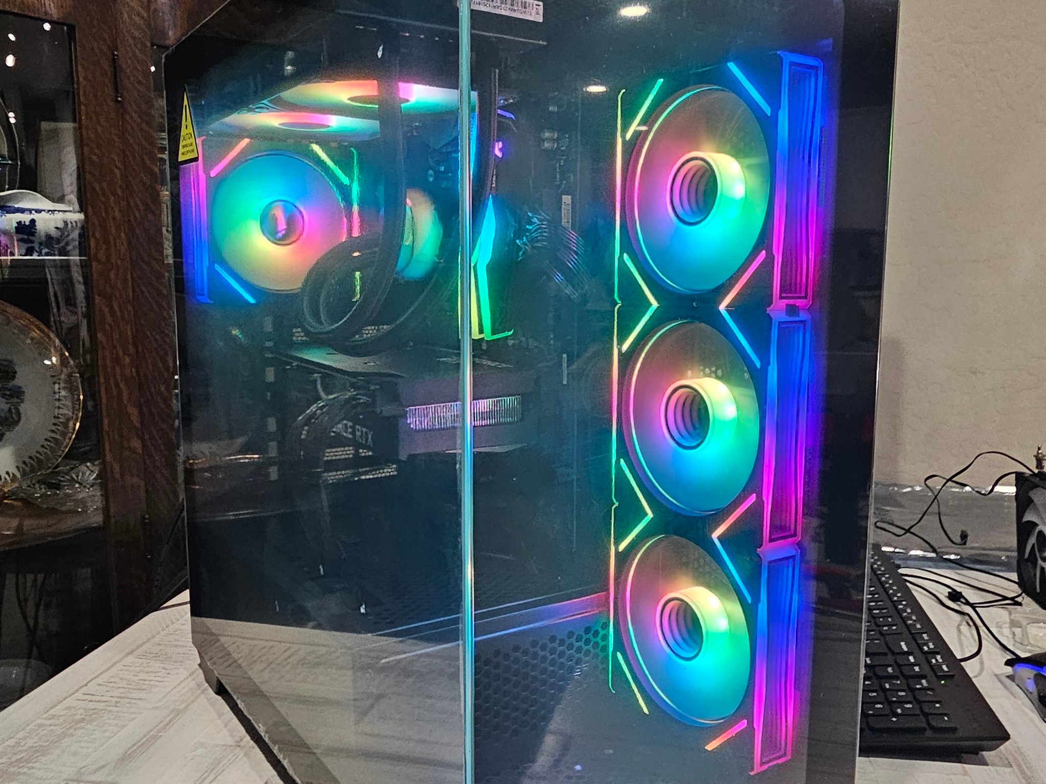 RTX 3070 Gaming PC - Ryzen 5 5600X, 16GB RAM, 1TB NVMe, Wi-Fi, 1080p/1440p