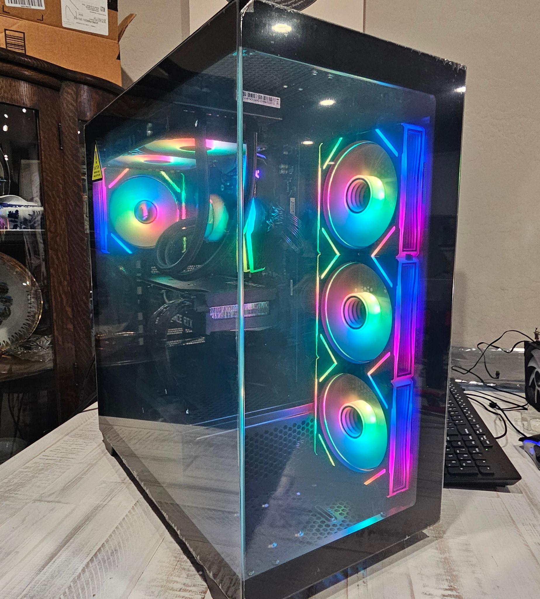 RTX 3070 Gaming PC - Ryzen 5 5600X, 16GB RAM, 1TB NVMe, Wi-Fi, 1080p/1440p