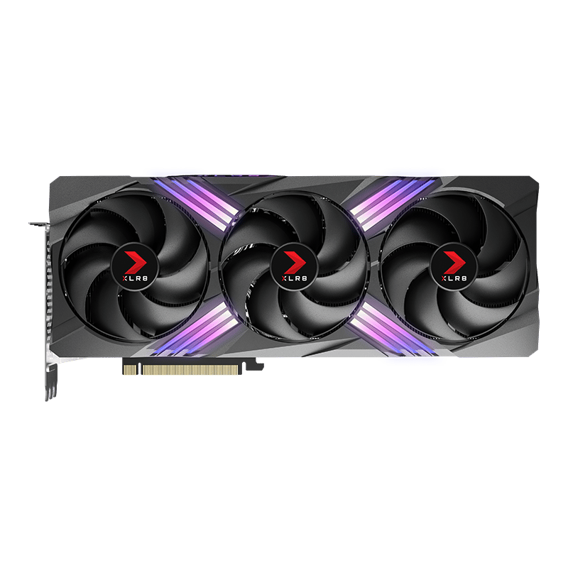 PNY NVIDIA GeForce RTX 4080 XLR8 Verto Epic-X Overclocked Triple Fan 16GB GDDR6X PCIe 4.0 Card