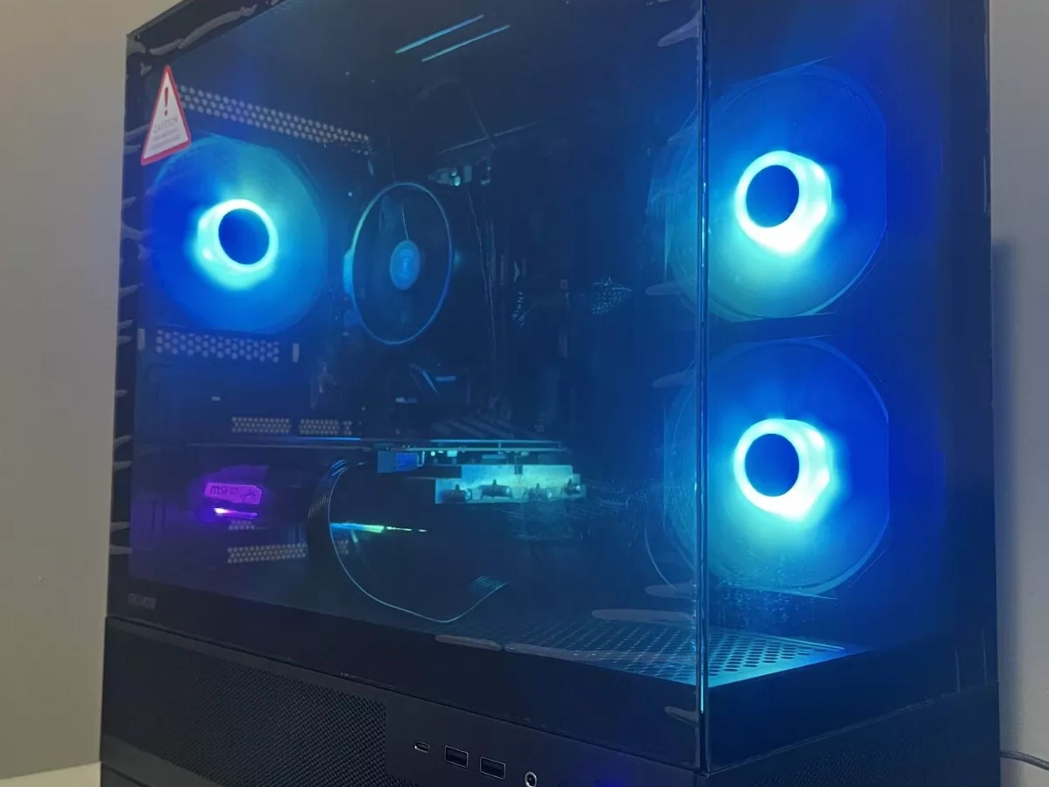 💜Gaming PC Ryzen 5 1600X,RTX 2060 Super