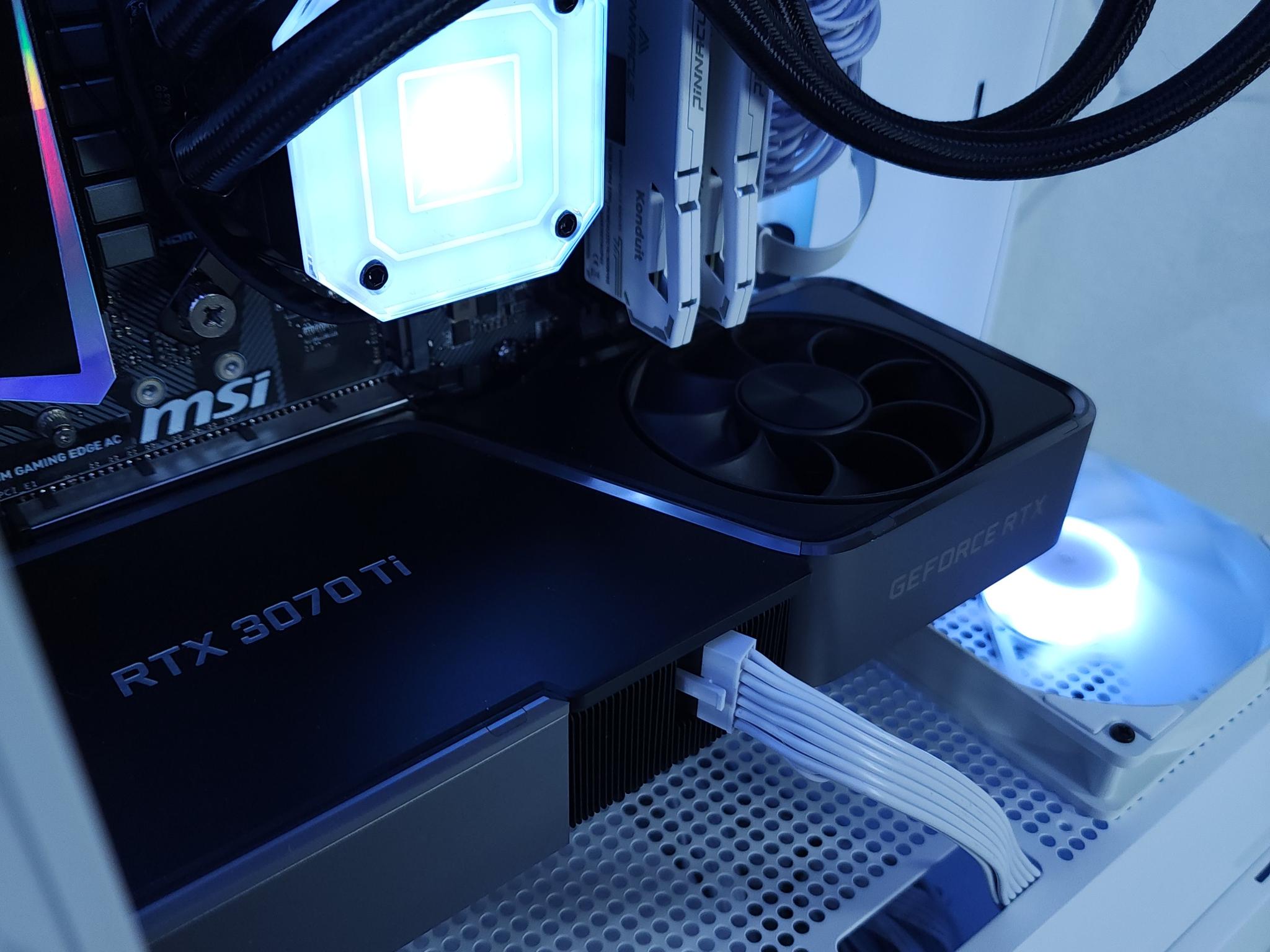 🤍RTX 3070Ti●Core i9 9900K●1440p Gaming Computer