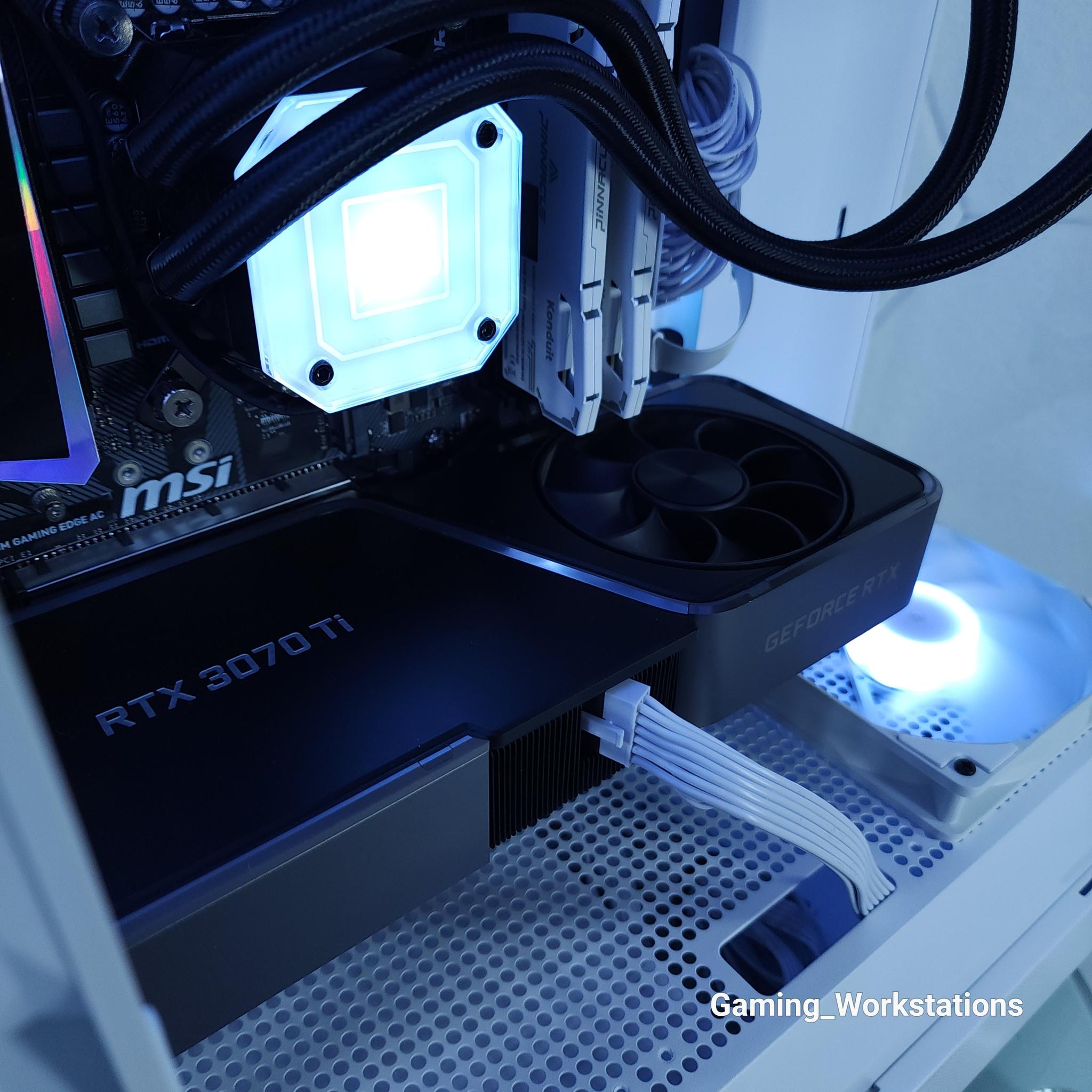 🤍RTX 3070Ti●Core i9 9900K●1440p Gaming Computer
