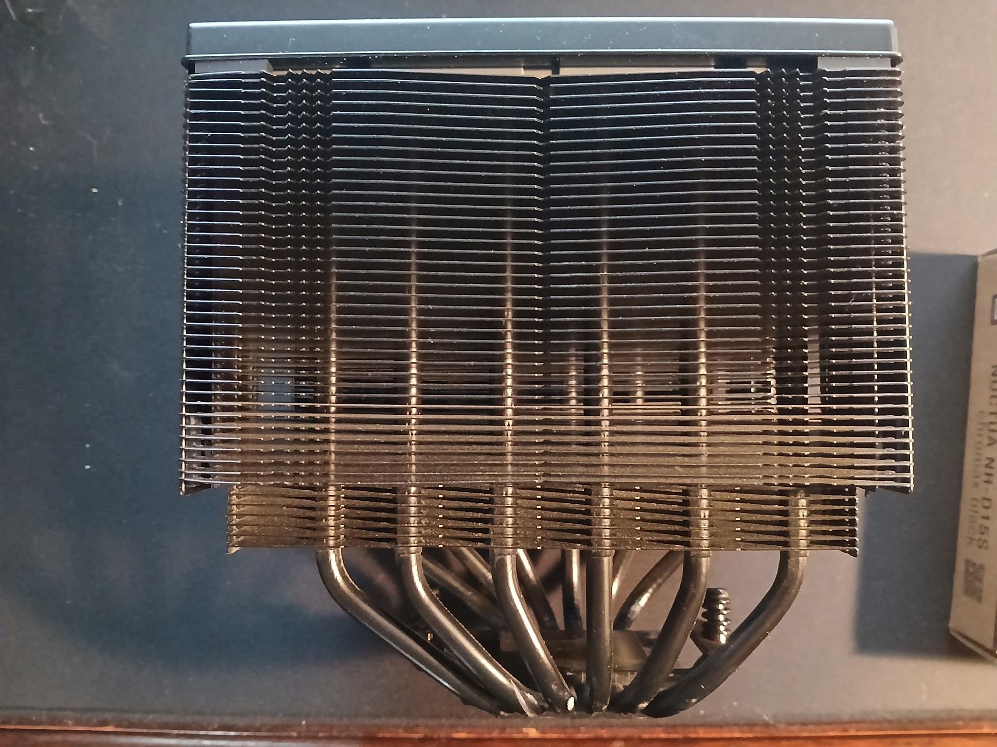 Noctua NH-D15S chromax.black dual tower CPU air cooler with many extras included