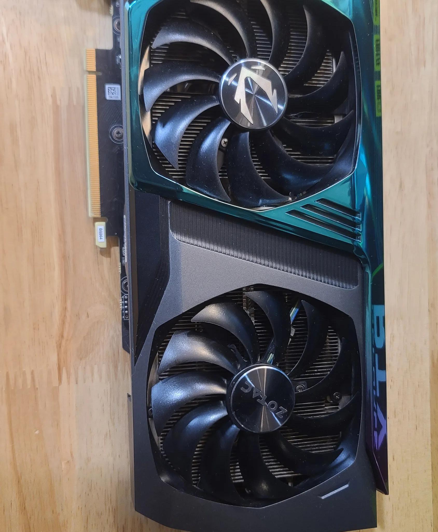 Zotac Nvidia RTX 3070 8GB Amp Holo Twin Fan Graphics Card