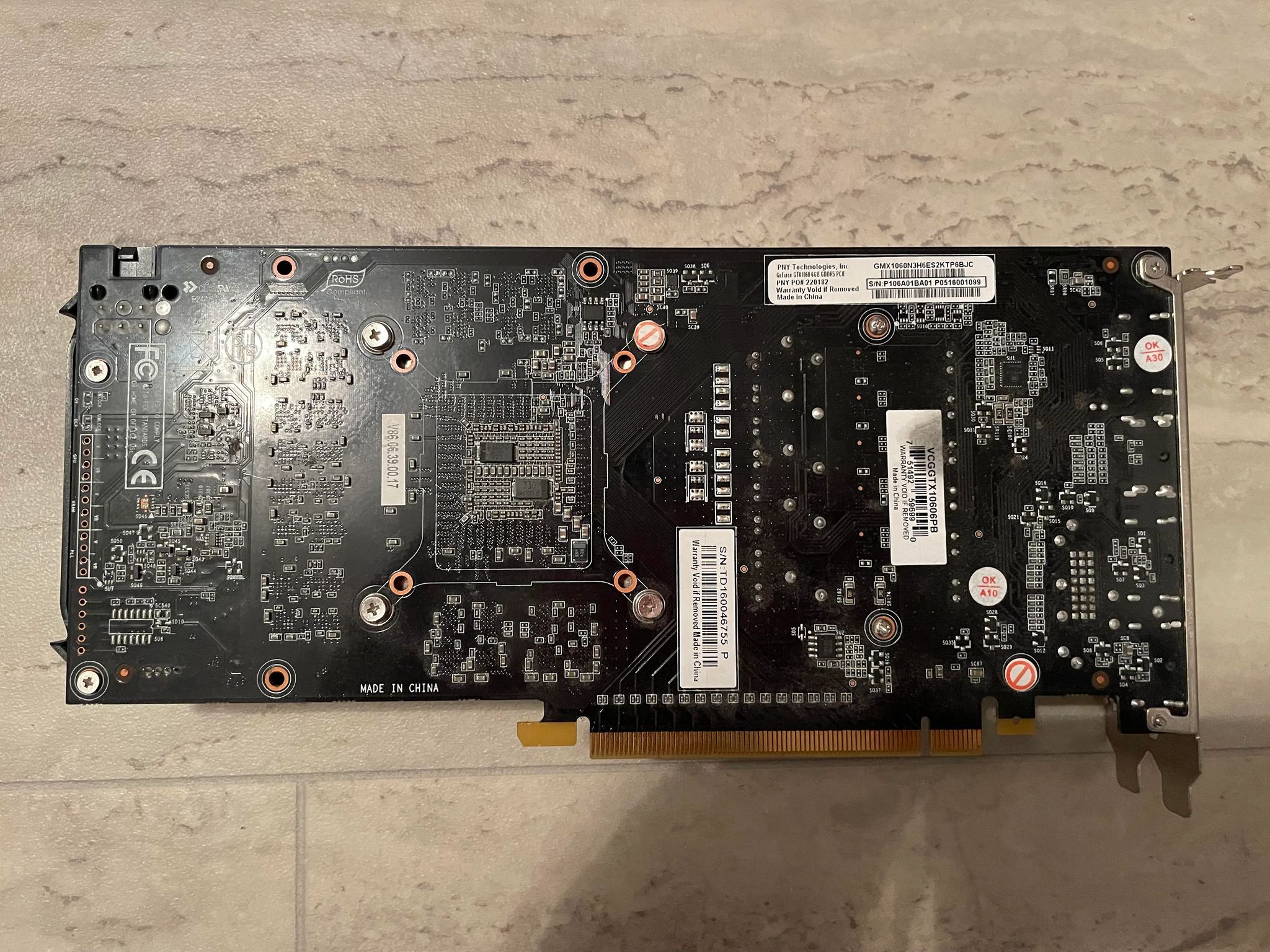 PNY GTX 1060 6GB