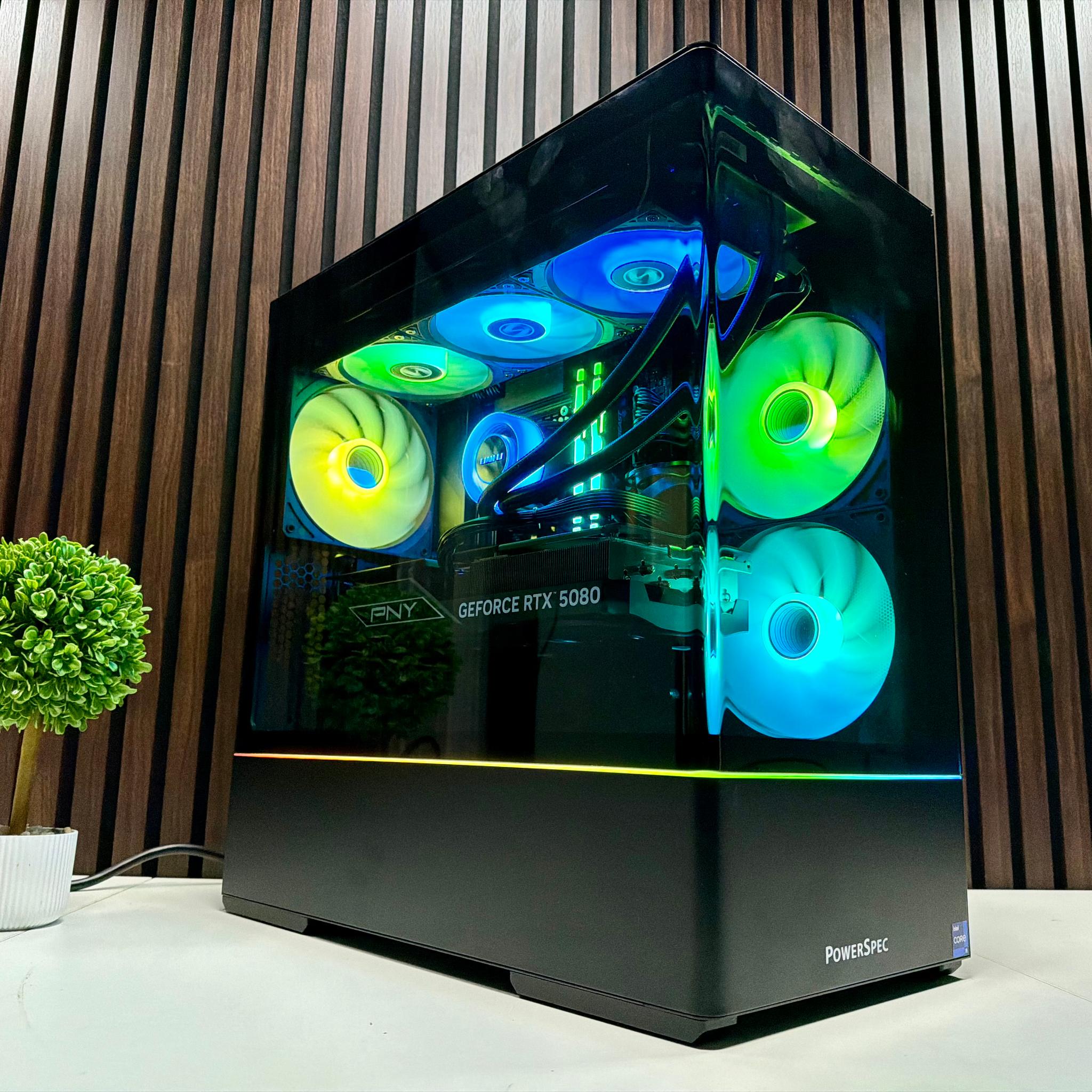 RTX 5080 | Intel 14900K | 32GB DDR5 | 2TB M.2 | 1000W Gold PSU | Windows 11