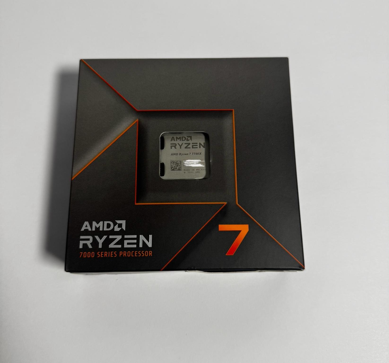 AMD Ryzen 7 7700X 8-Core, 16-Thread Unlocked Desktop Processor