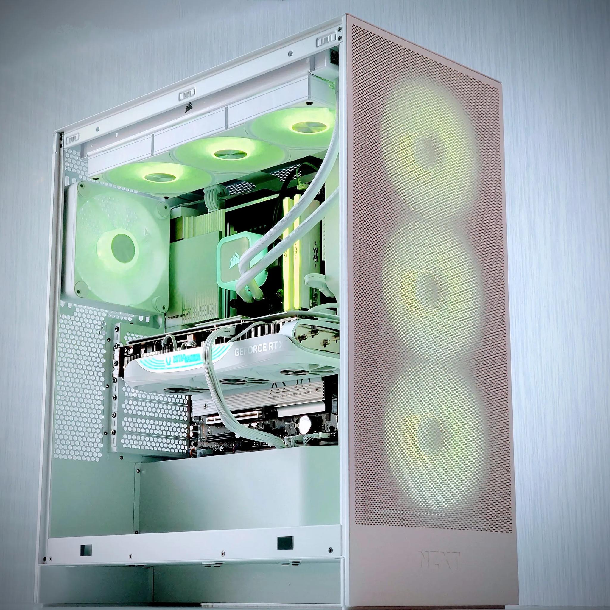 🤍🐻‍❄️ Extreme Gaming PC⚪Nvidia RTX 4070 Ti Super 16GB⚪Intel i9 12900KS 16 core⚪32GB DDR5