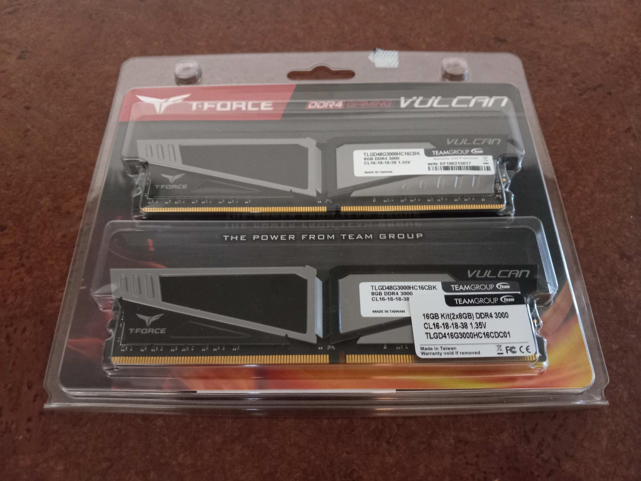 AMD Ryzen 2600 6-core AM4 CPU with Wraith Stealth Cooler plus 16gb ddr4