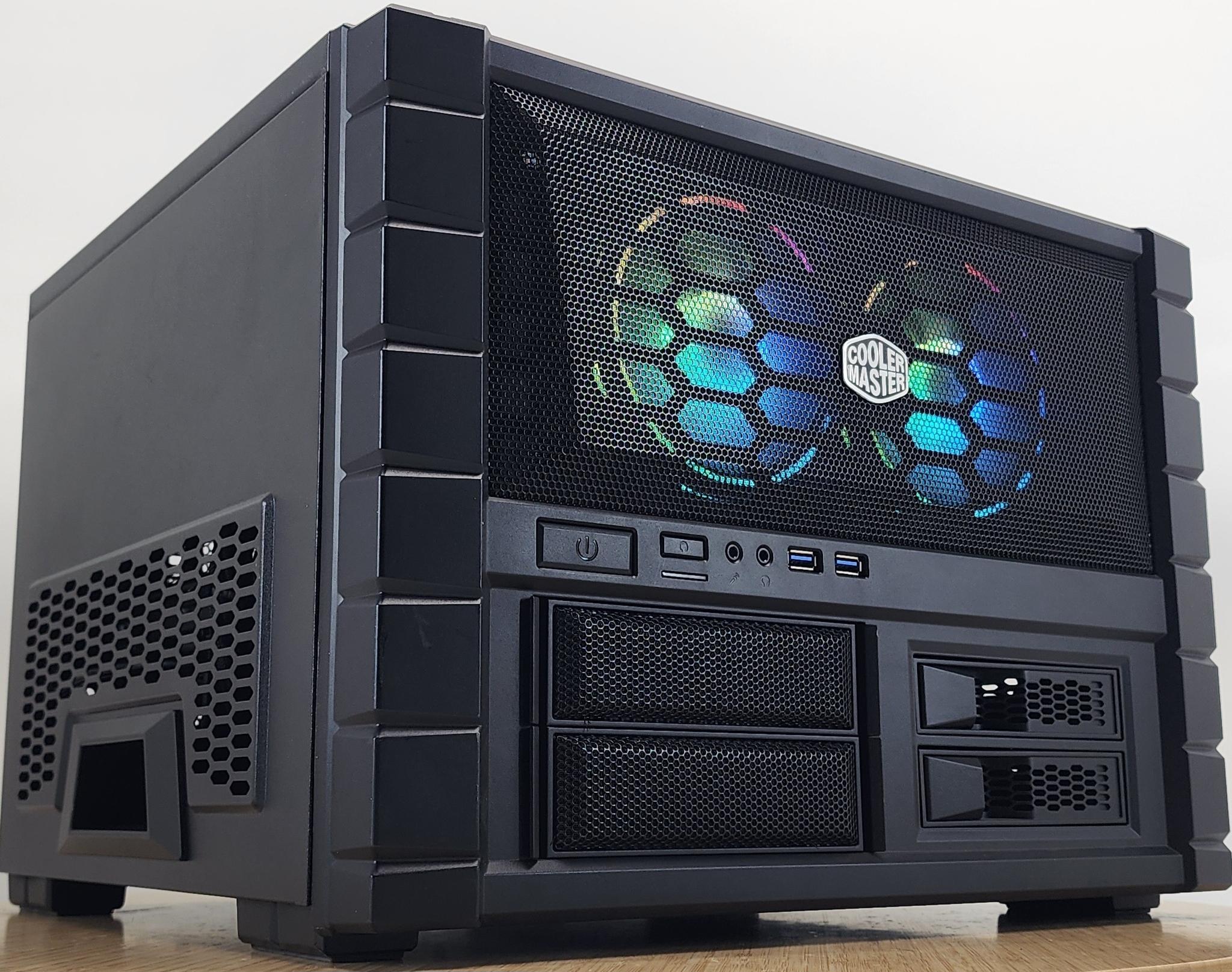 Gaming PC Ryzen 7 5700X 16GB RAM 1TB SSD RX 7700 XT 12GB Windows 11 Computer