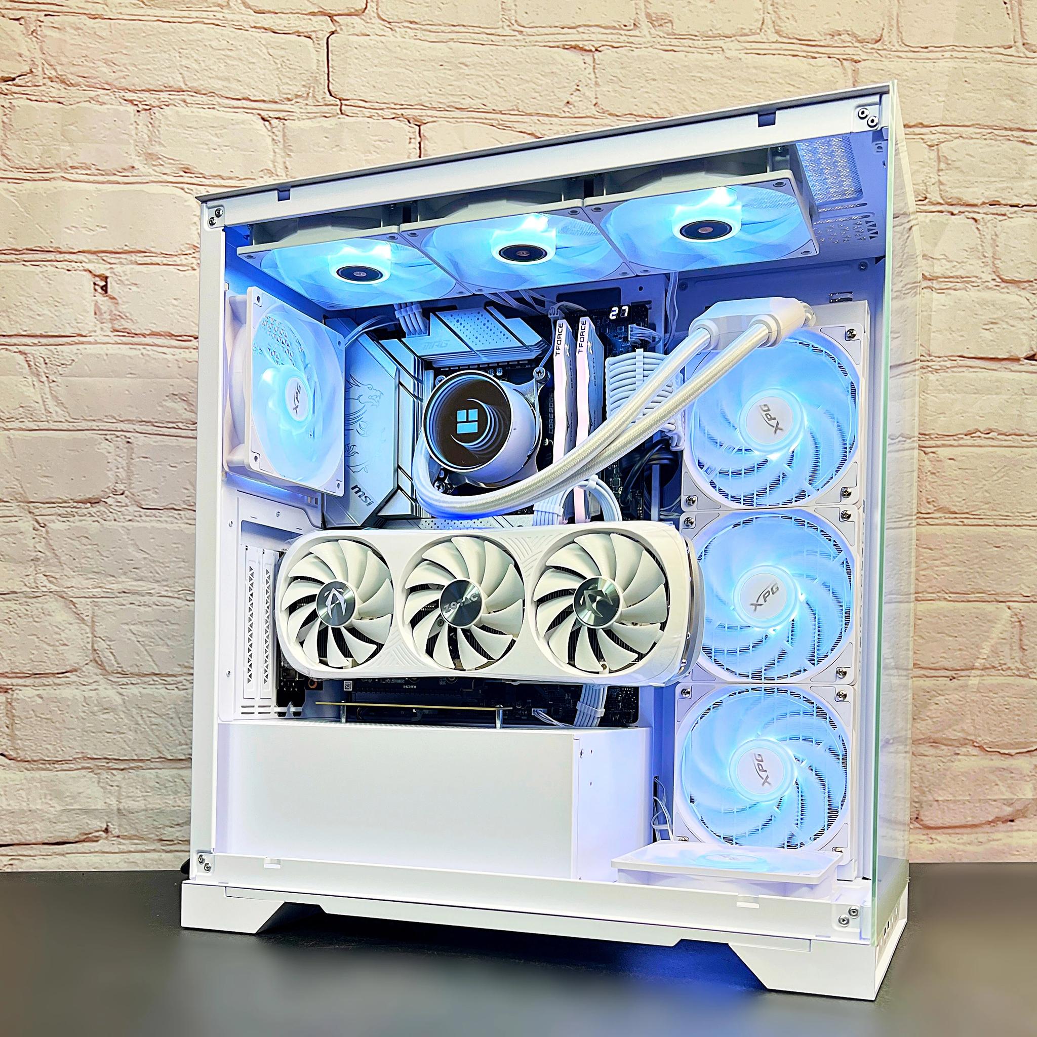 Intel 13600K RTX 4070 TI Super 32GB DDR5 2TB M.2 SSD Wifi 6E Bluetooth Win 11 Pro Gaming PC