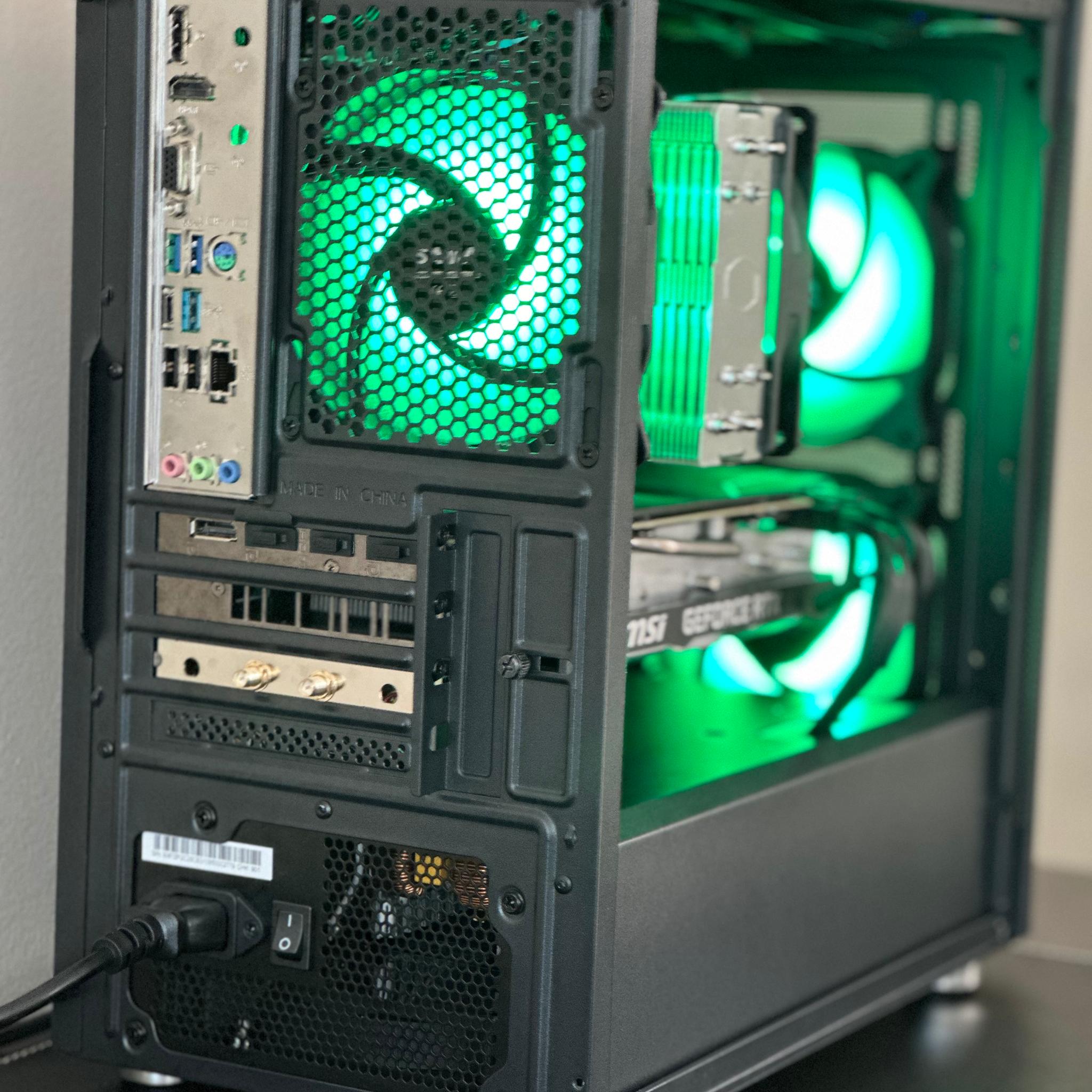 2080 Super Gaming PC | Intel i5 12400F | B760M | 16GB DDR4-3600 CL18
