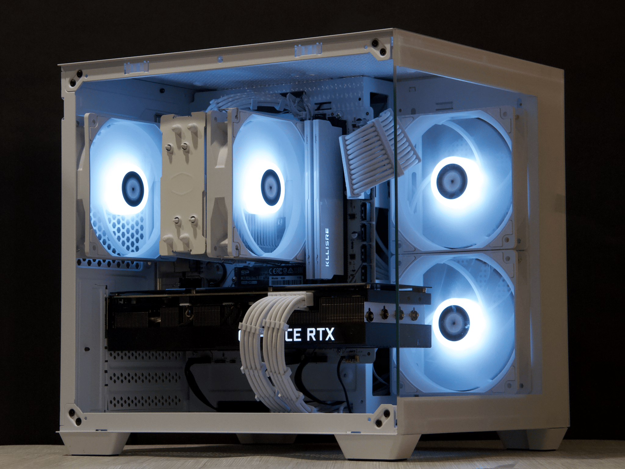 RTX 3080, Ryzen 7 3700X, 32GB DDR4, 1TB NVMe SSD, WiFi - Custom Gaming PC