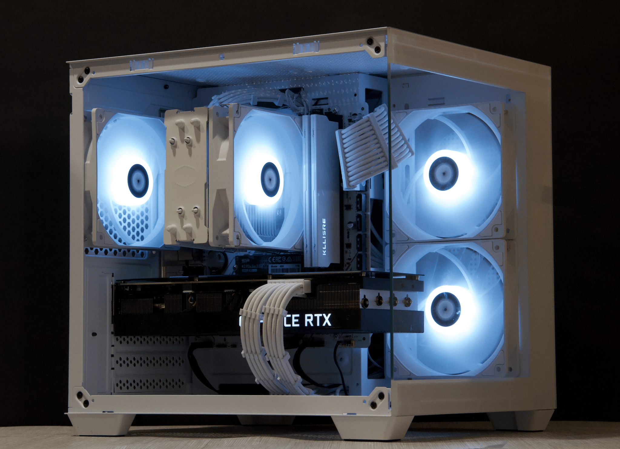RTX 3080, Ryzen 7 3700X, 32GB DDR4, 1TB NVMe SSD, WiFi - Custom Gaming PC